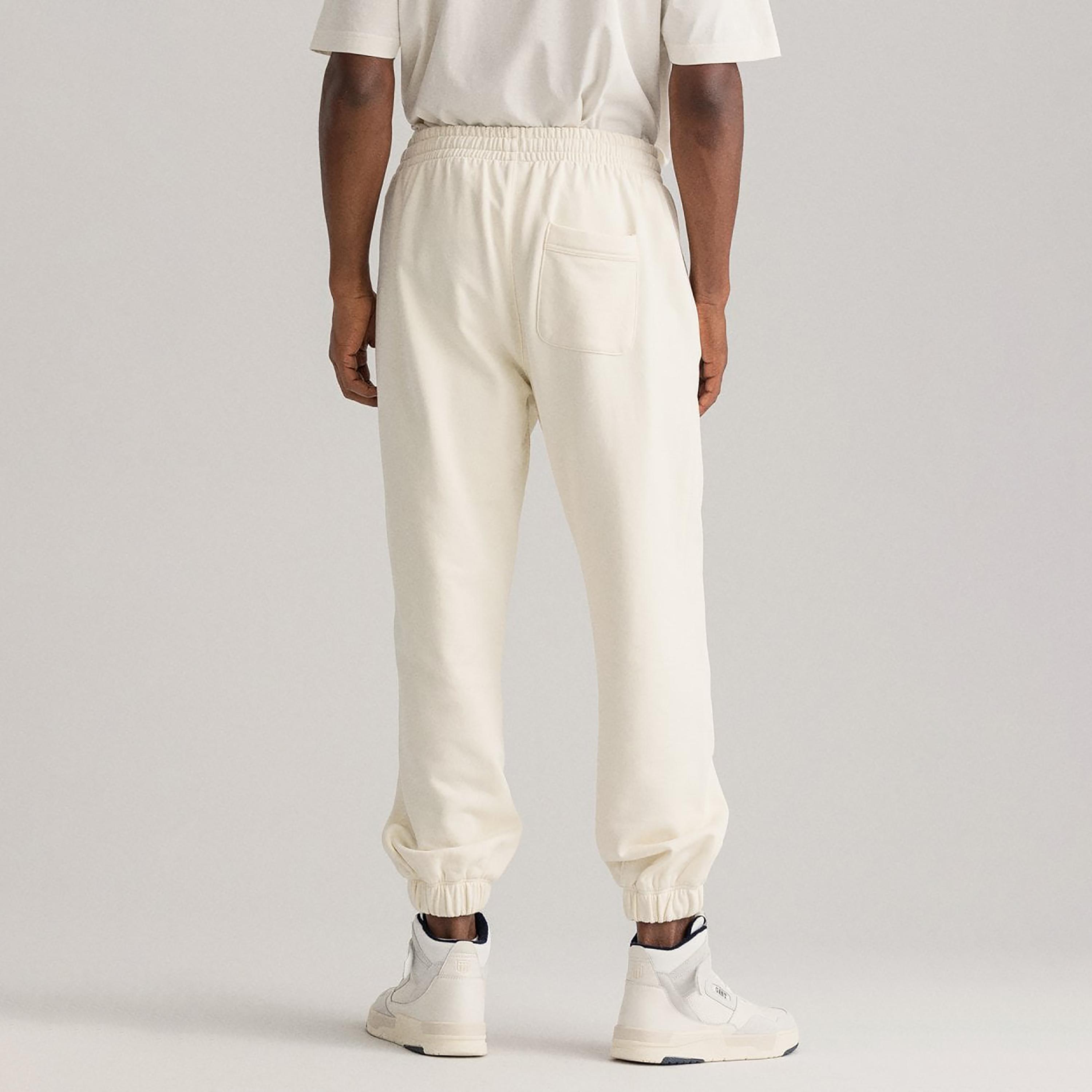 Gant Plain Mid-Rise Drawstring Sweatpants-men-clothing-bottoms-joggers-image-4