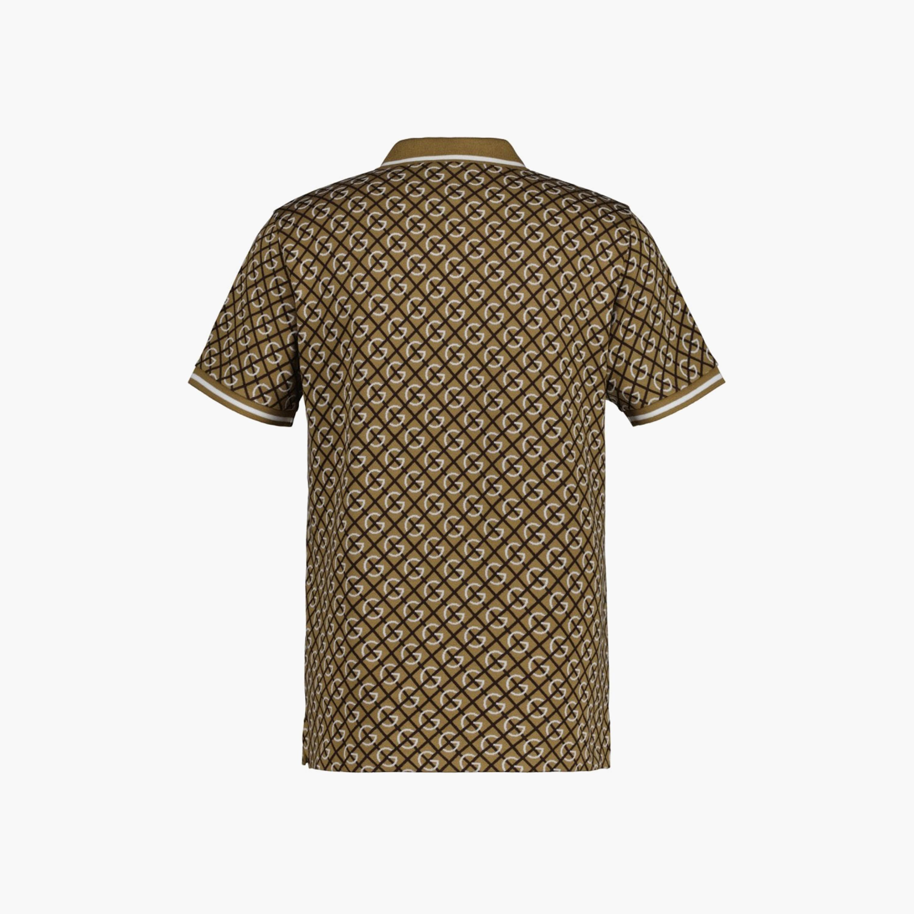 Gant Geometric Collared Short Sleeves Polo T-Shirt-men-clothing-tshirtsandpolos-polos-image-2
