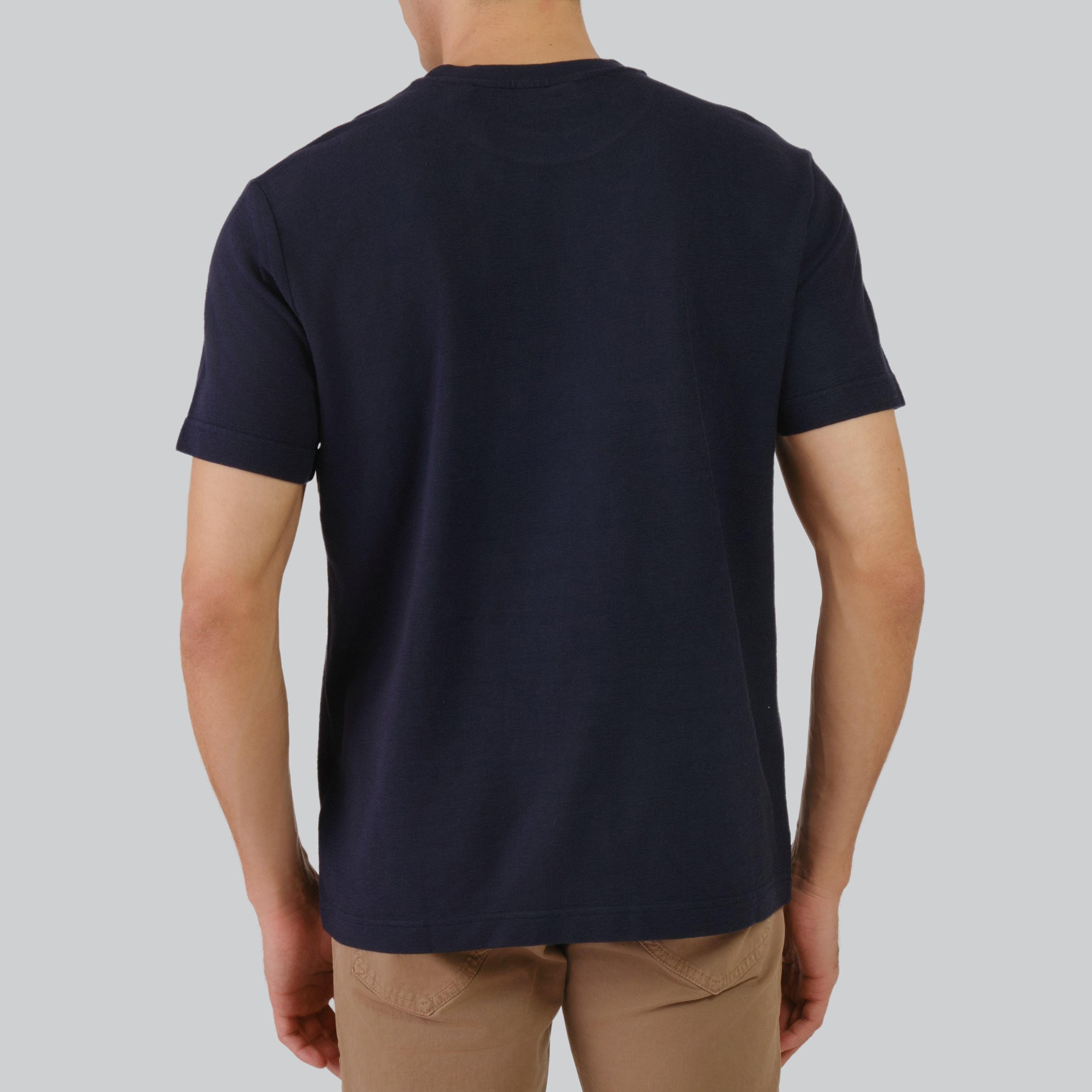 تي شيرت رجالي برقبة دائرية وأكمام قصيرة من غانت-men-clothing-tshirtsandpolos-tshirts-image-11