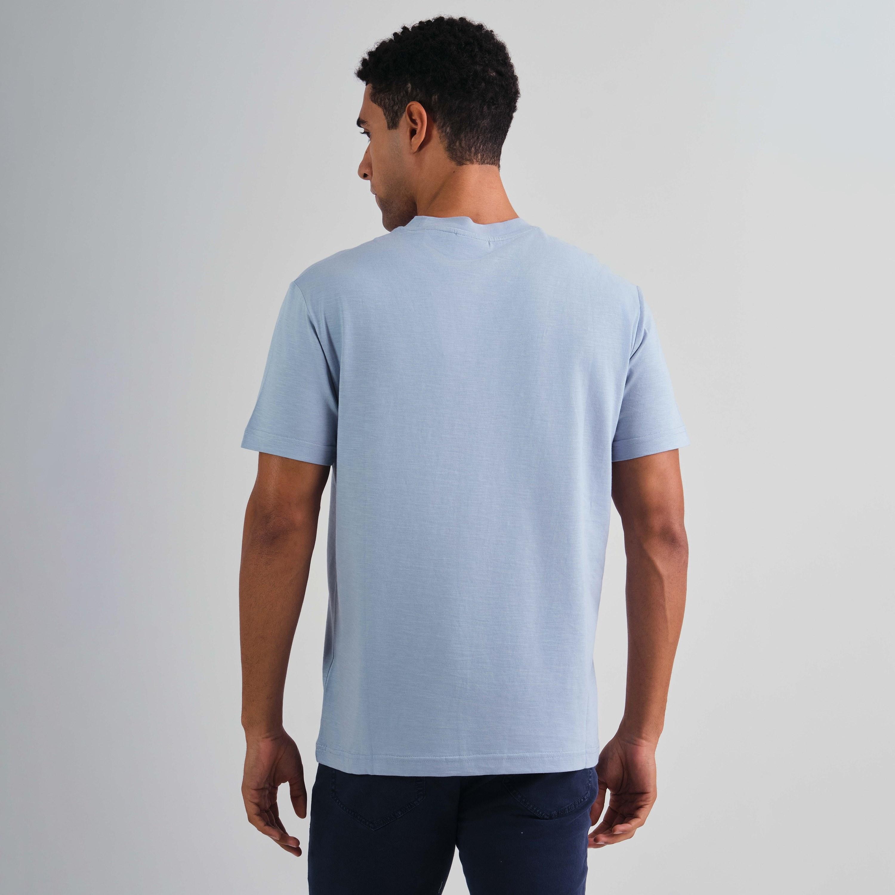 تي شيرت رجالي برقبة دائرية وأكمام قصيرة من غانت-men-clothing-tshirtsandpolos-tshirts-image-11