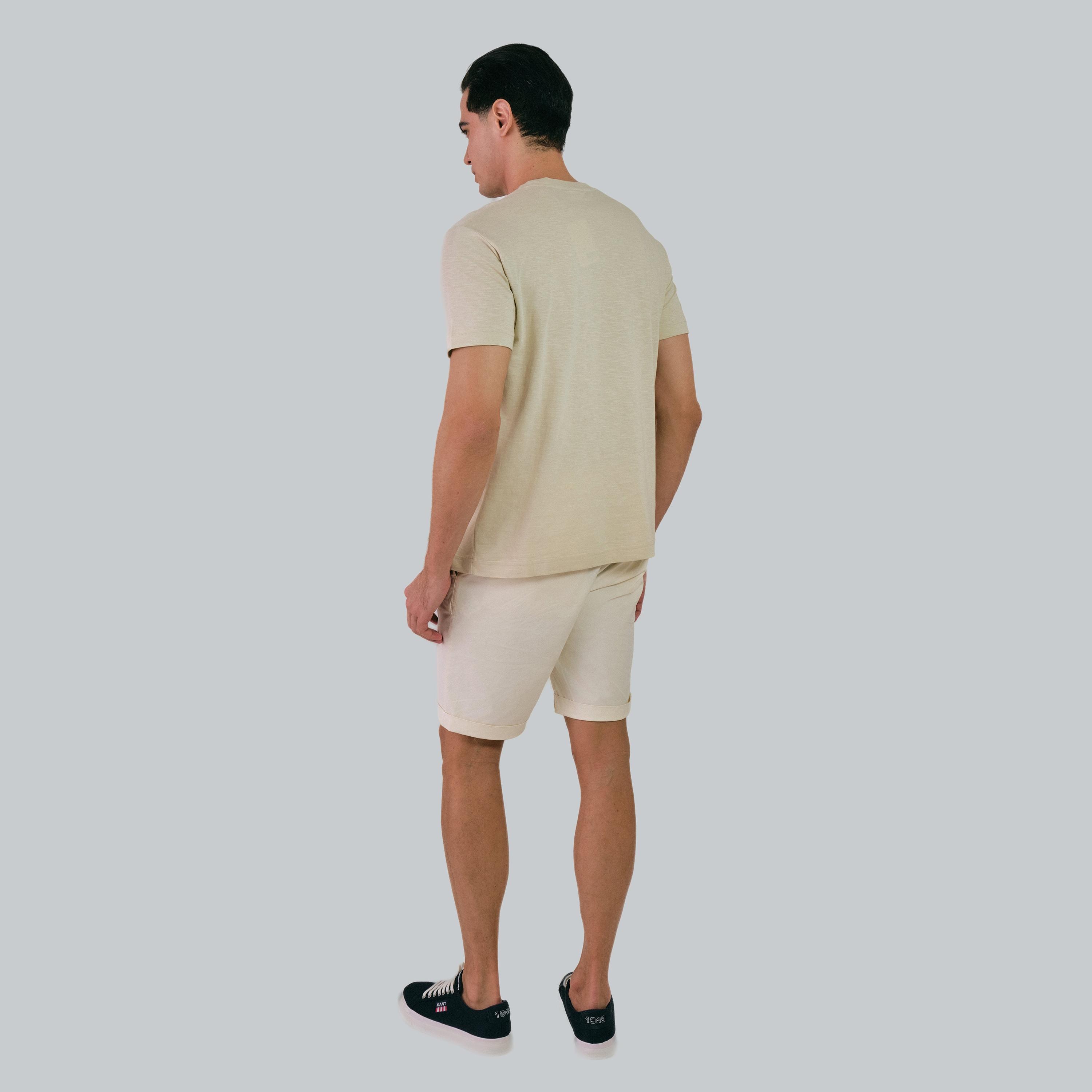 تي شيرت رجالي برقبة دائرية وأكمام قصيرة من غانت-men-clothing-tshirtsandpolos-tshirts-image-8