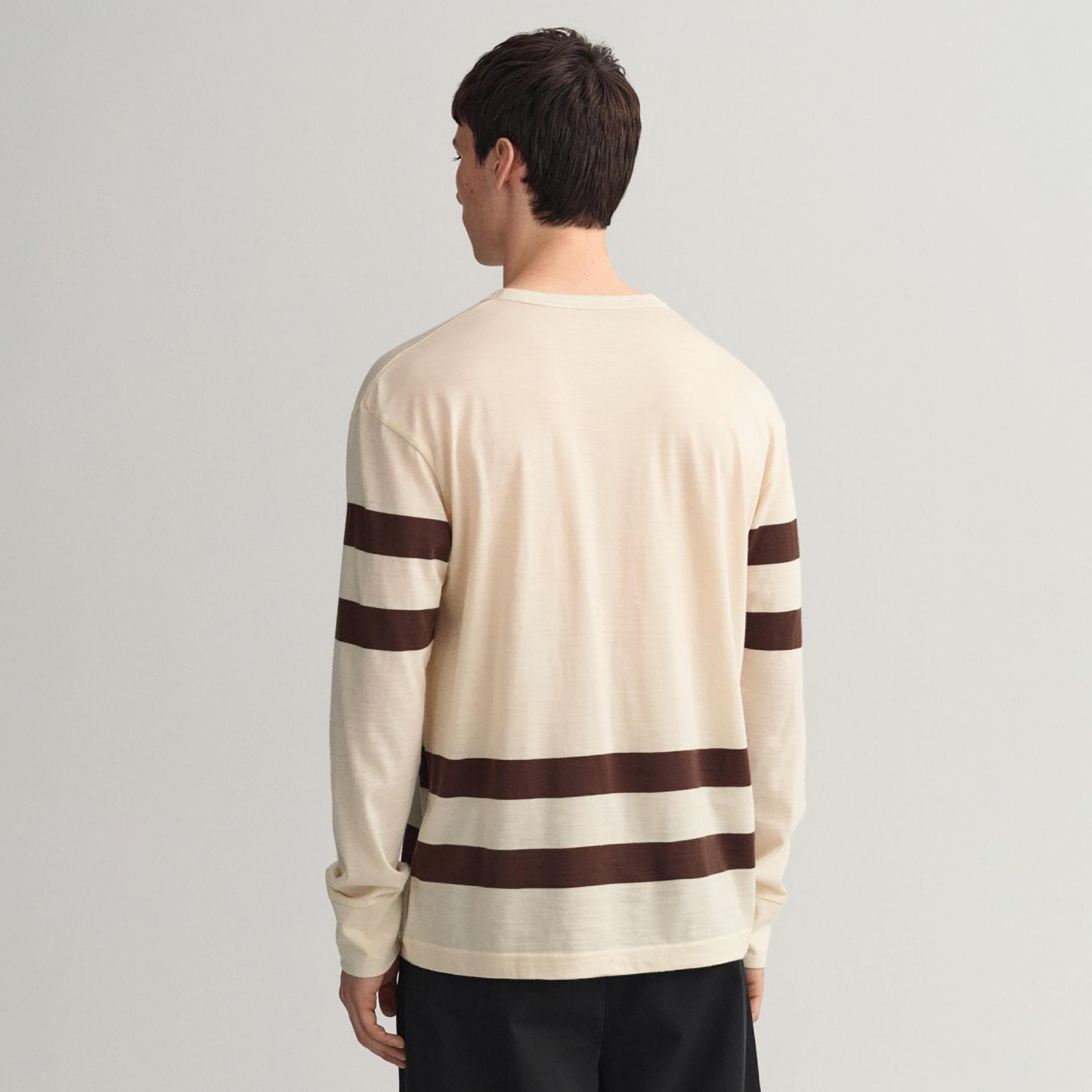 Gant Applique Crew Neck Long Sleeves T-Shirt-men-clothing-tshirtsandpolos-tshirts-image-4