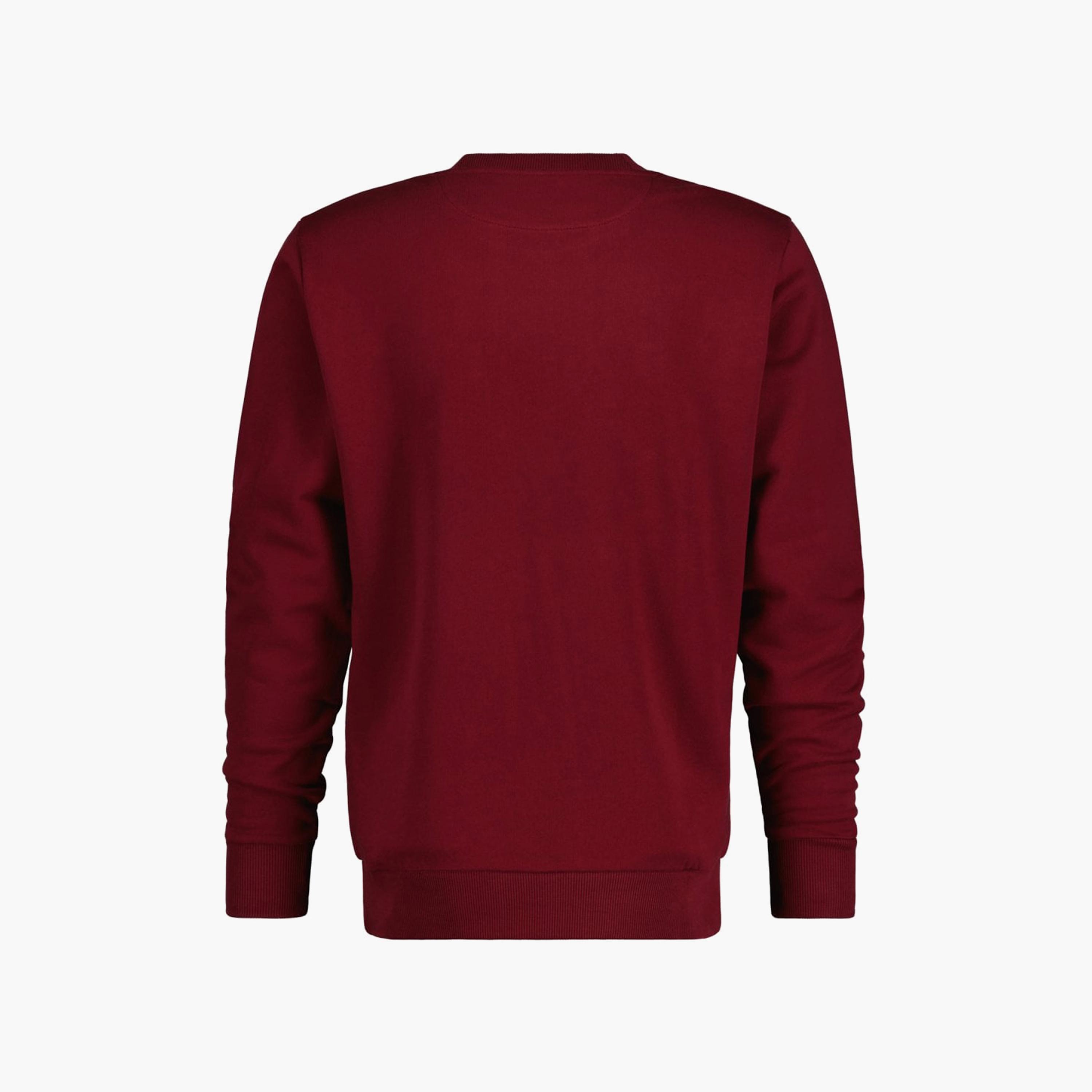 Gant Embroidered Logo Crew Neck Sweatshirt-men-winterwear-hoodiesandsweatshirts-image-2