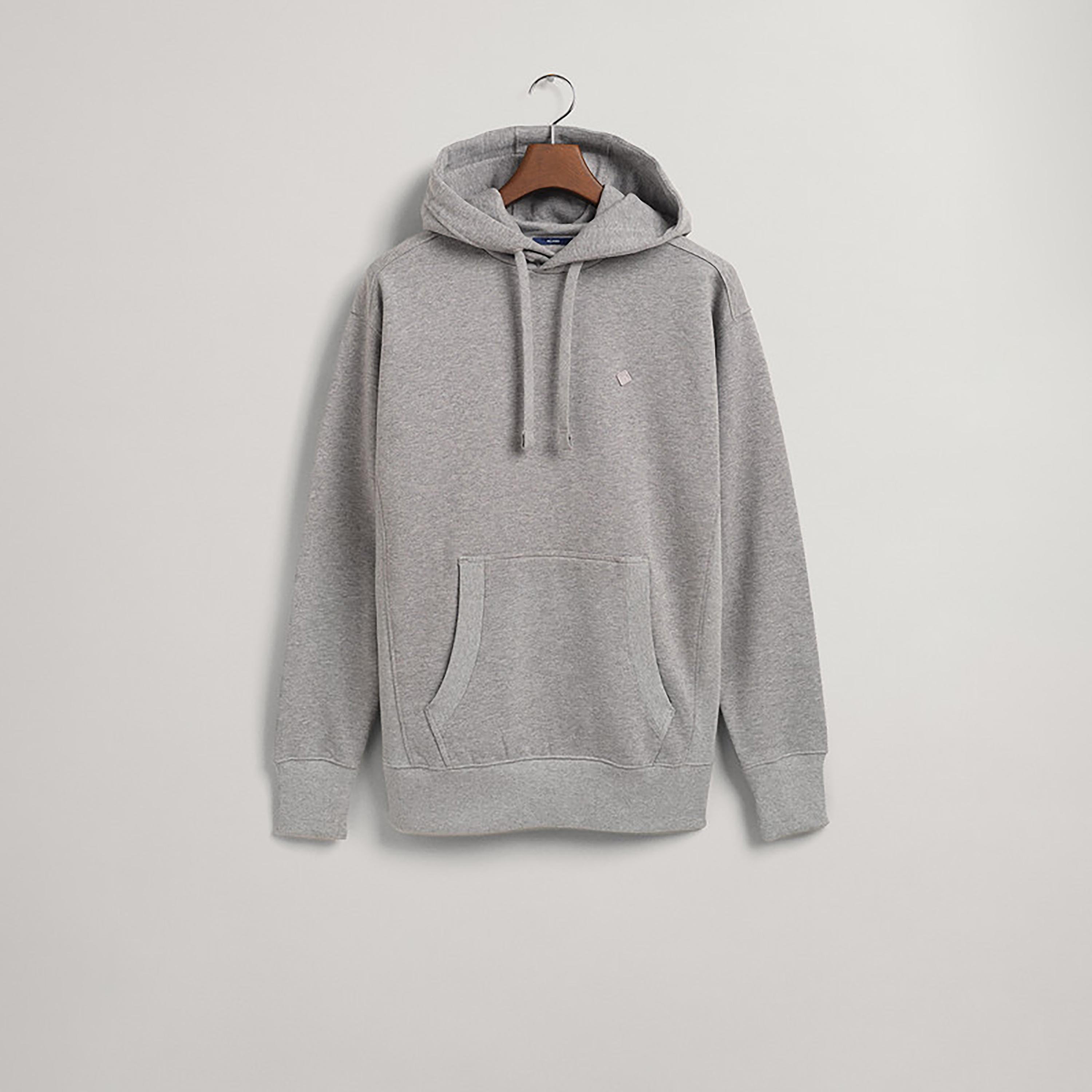 Gant Applique Hoodie with Kangaroo Pocket-men-winterwear-hoodiesandsweatshirts-image-1