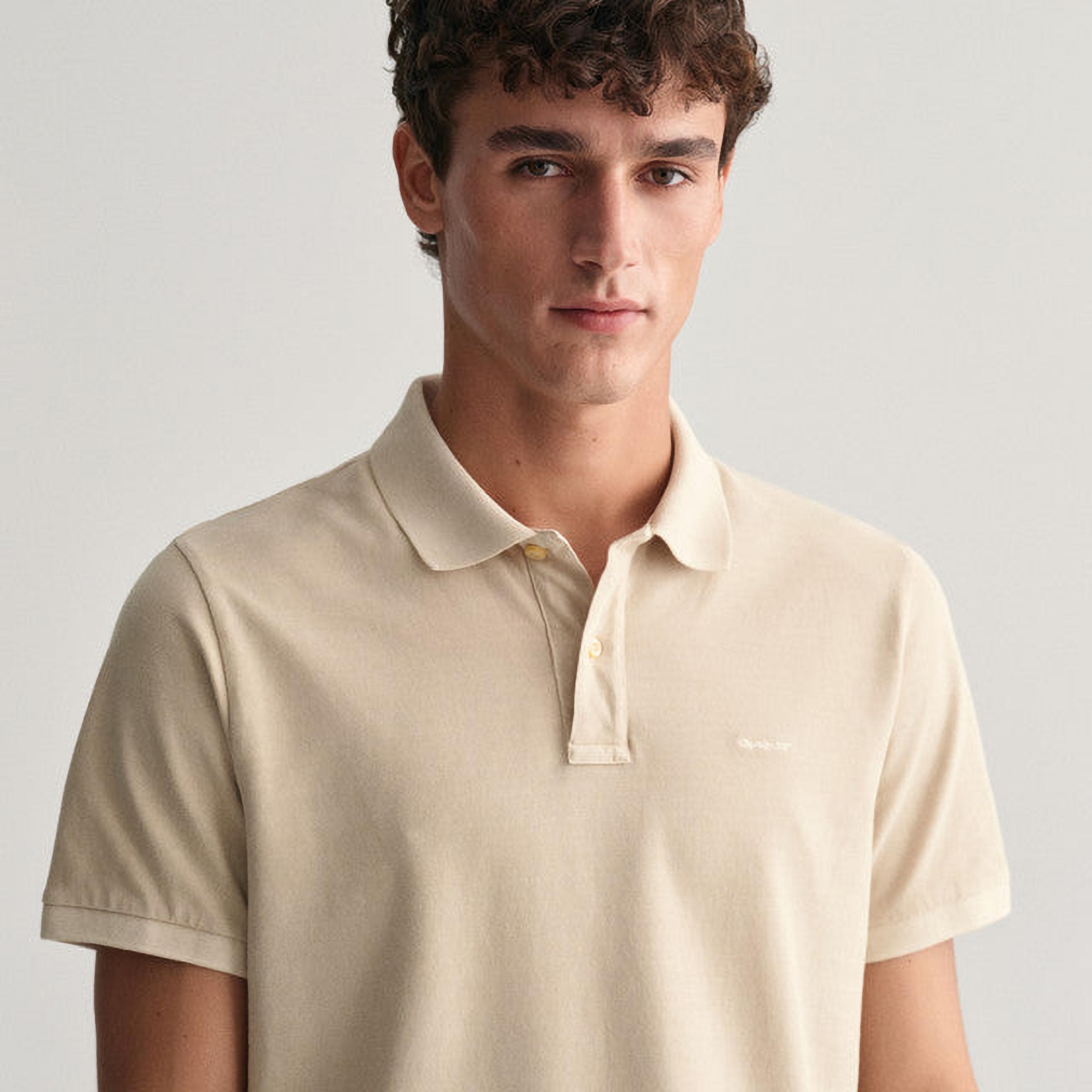 Gant Solid Collared Short Sleeves Rugger-men-clothing-tshirtsandpolos-polos-image-2