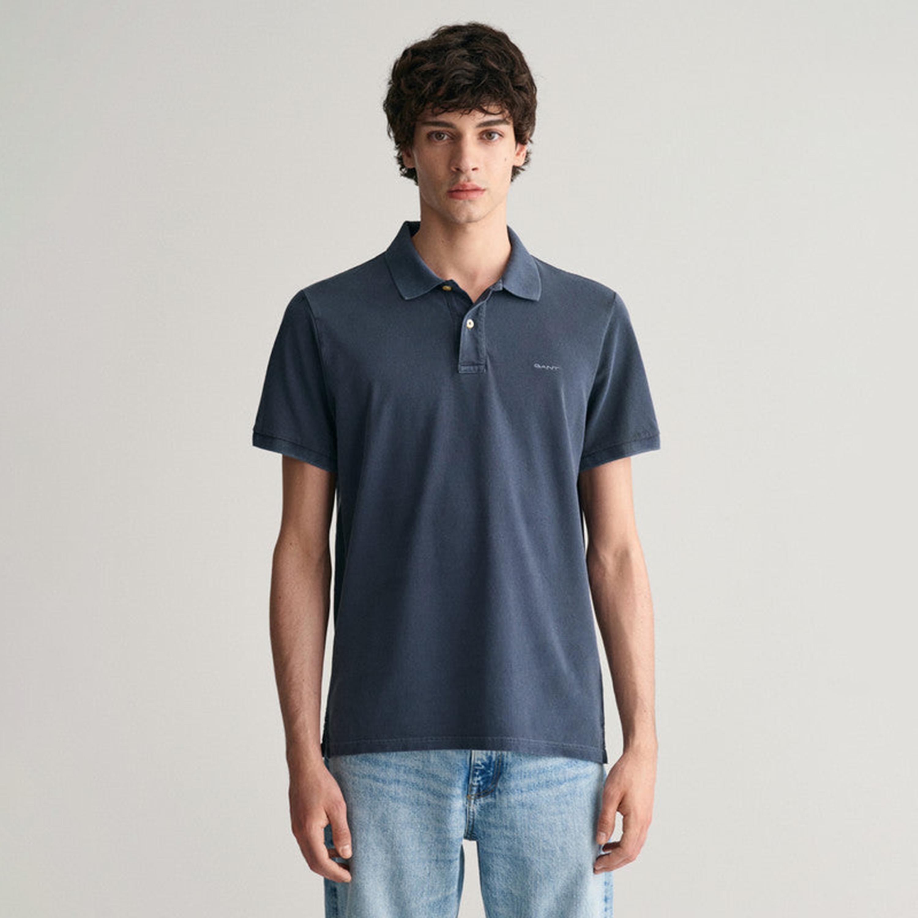 غانت الصلبة الياقات قصيرة الأكمام بساط-men-clothing-tshirtsandpolos-polos-image-8