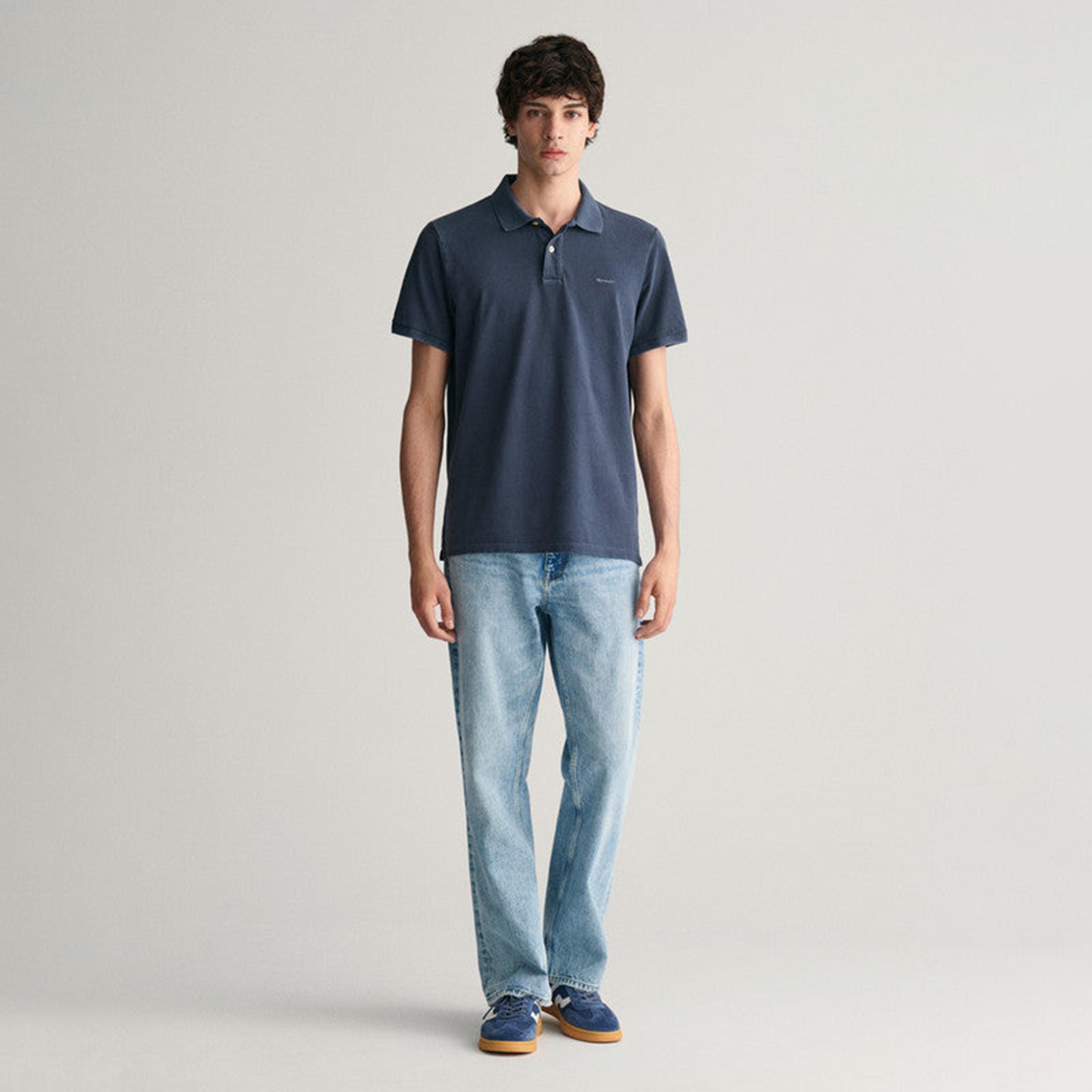 Gant Solid Collared Short Sleeves Rugger-men-clothing-tshirtsandpolos-polos-image-2