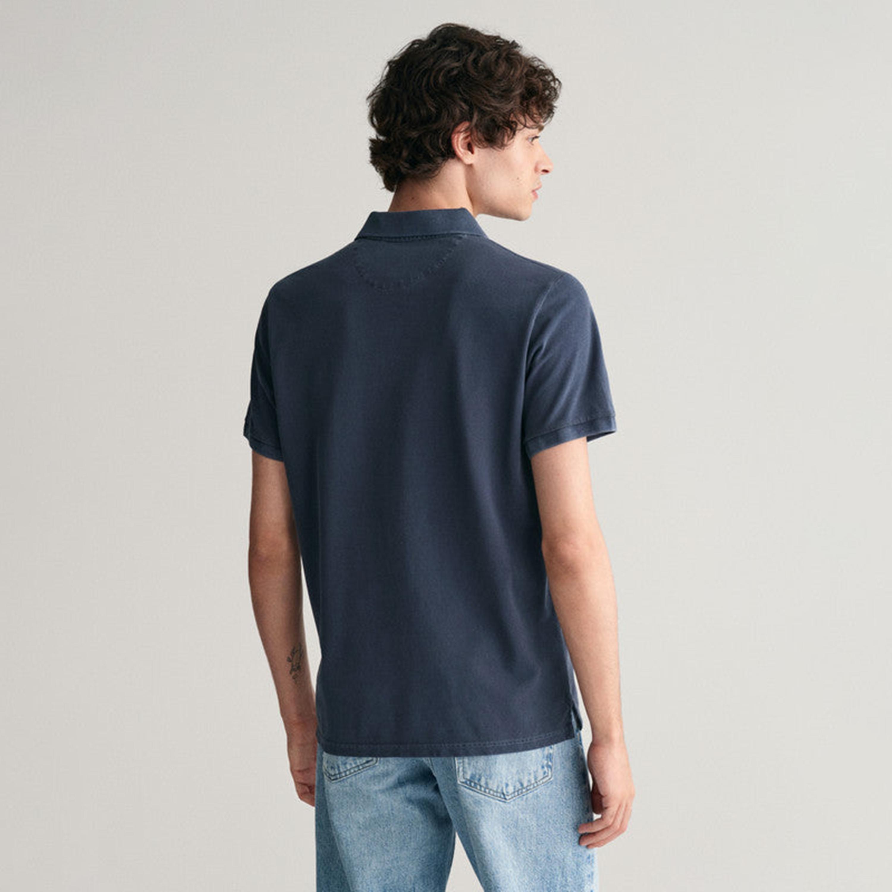 غانت الصلبة الياقات قصيرة الأكمام بساط-men-clothing-tshirtsandpolos-polos-image-11