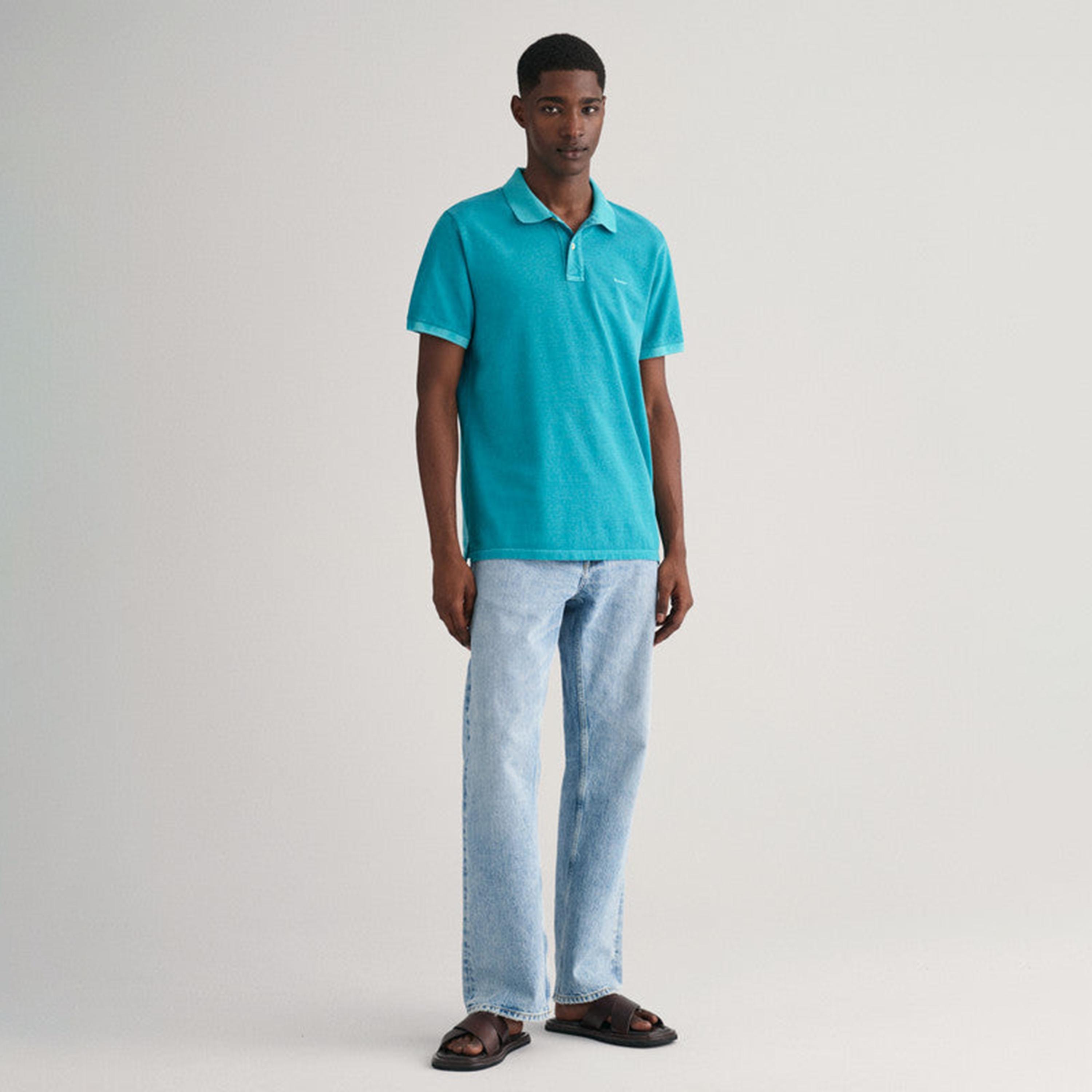 غانت الصلبة الياقات قصيرة الأكمام بساط-men-clothing-tshirtsandpolos-polos-image-5