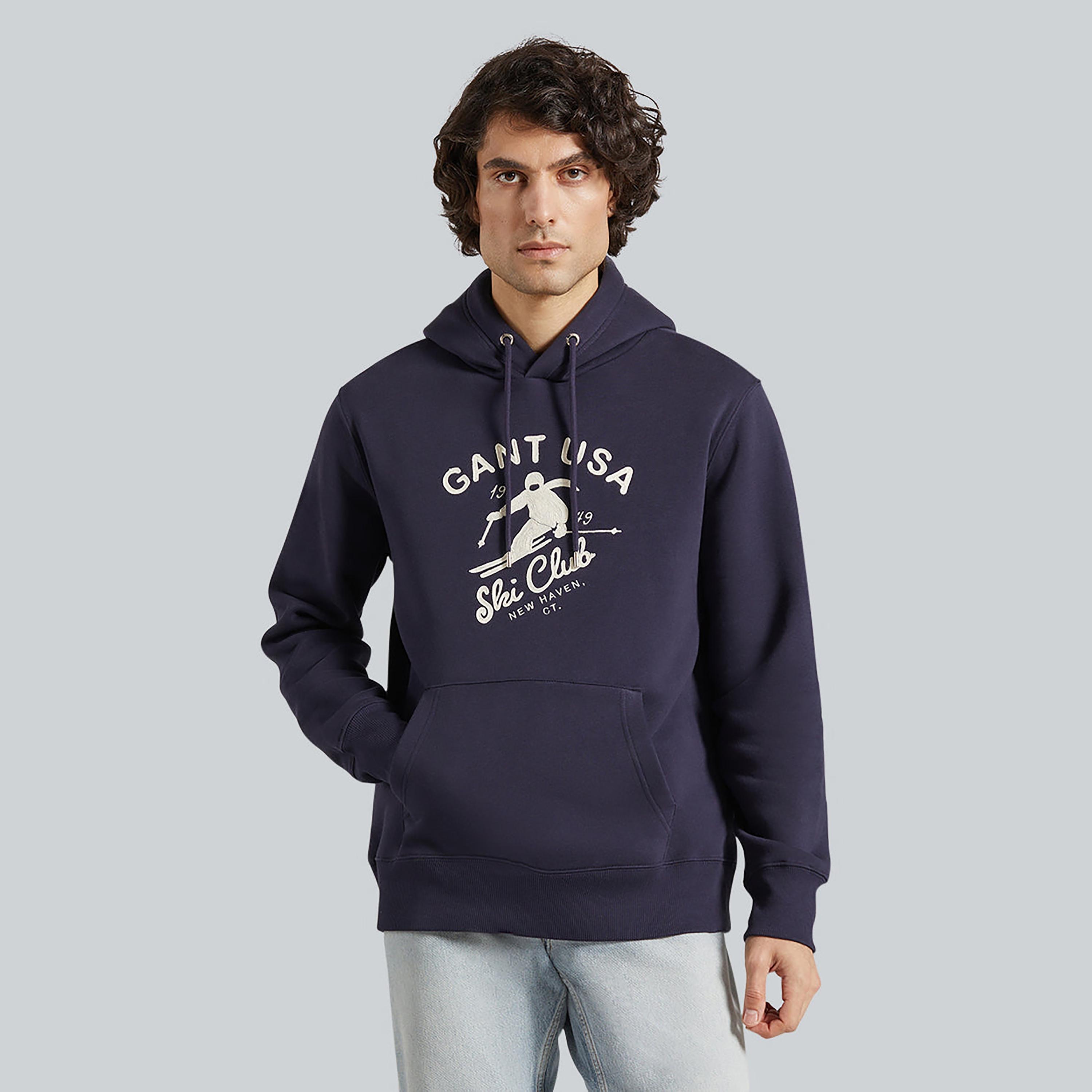 سويت شيرت رجالي مطرز بغطاء للرأس وأكمام طويلة من جانت-men-winterwear-hoodiesandsweatshirts-image-1