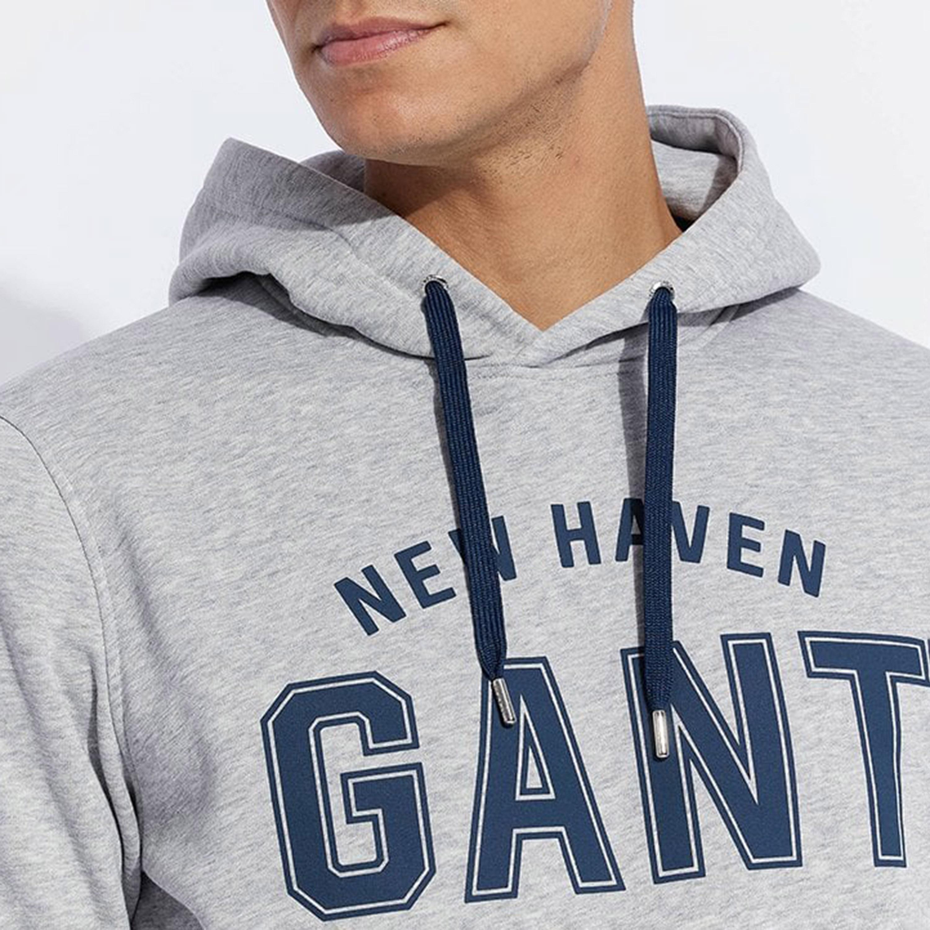 Gant Logo Print Drawstring Hoodie-men-winterwear-hoodiesandsweatshirts-image-3
