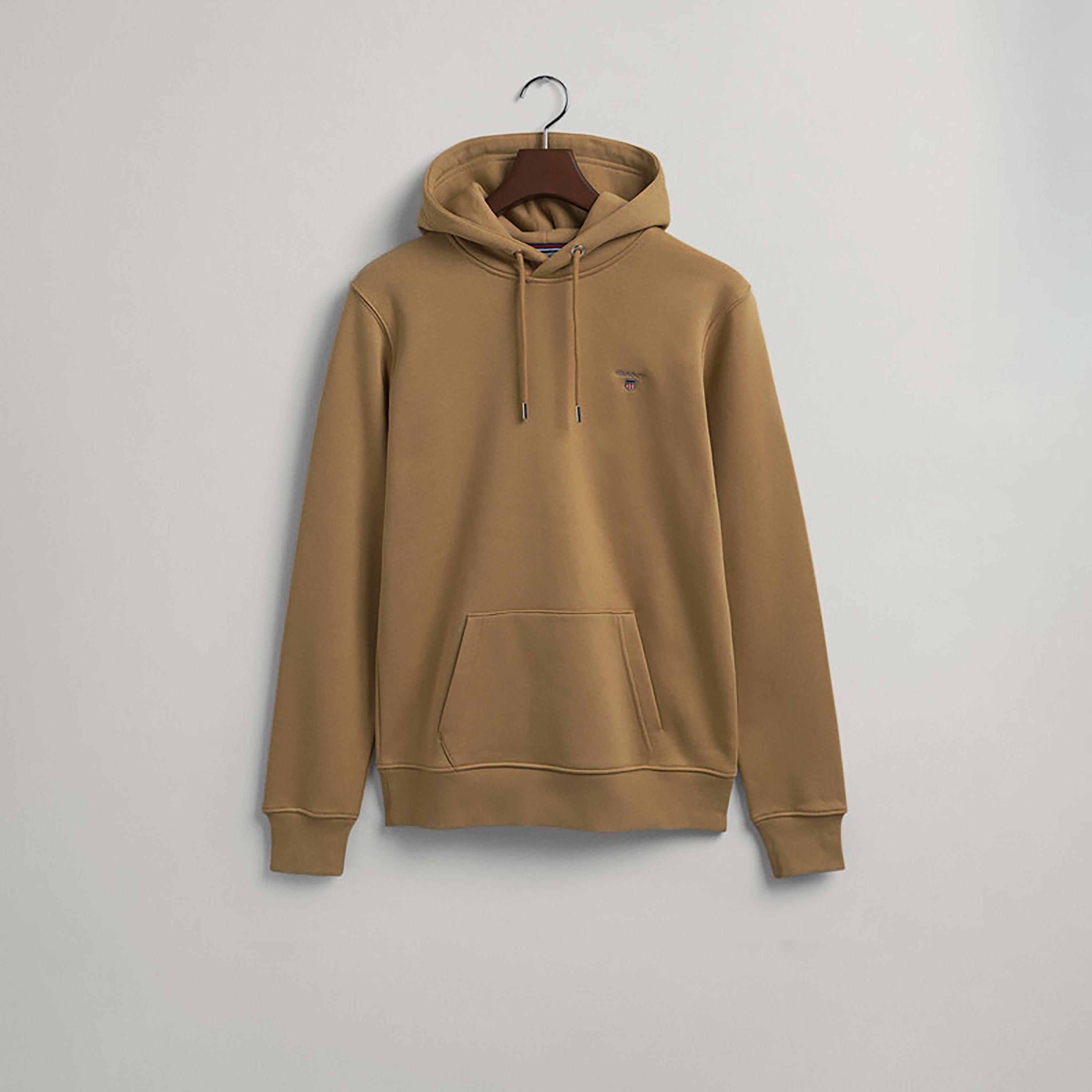 جانت لوجو تفصيل هوديي مع جيب الكنغر-men-winterwear-hoodiesandsweatshirts-image-1