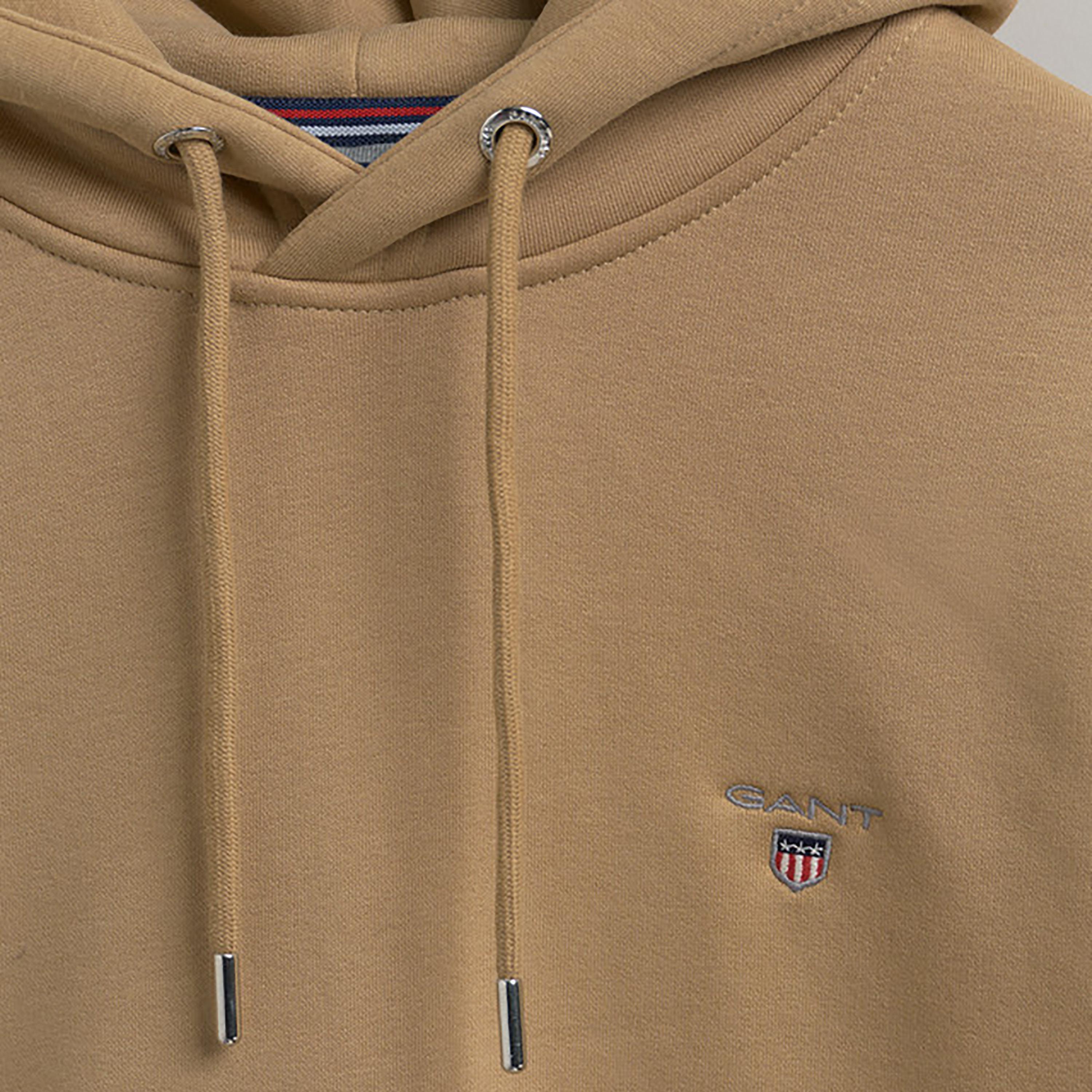 جانت لوجو تفصيل هوديي مع جيب الكنغر-men-winterwear-hoodiesandsweatshirts-image-2