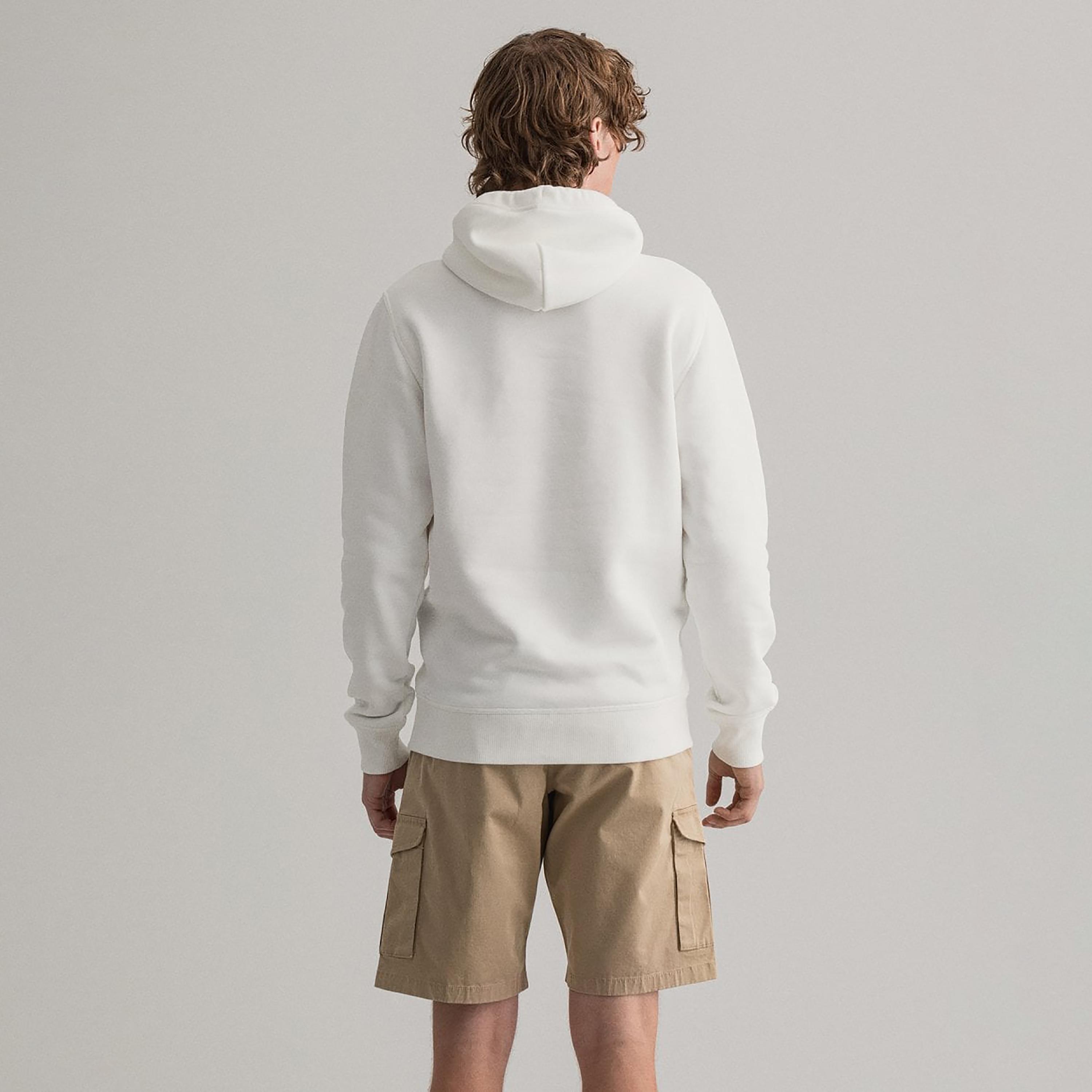 Gant Embroidered Logo Hoodie with Kangaroo Pocket-men-winterwear-hoodiesandsweatshirts-image-3