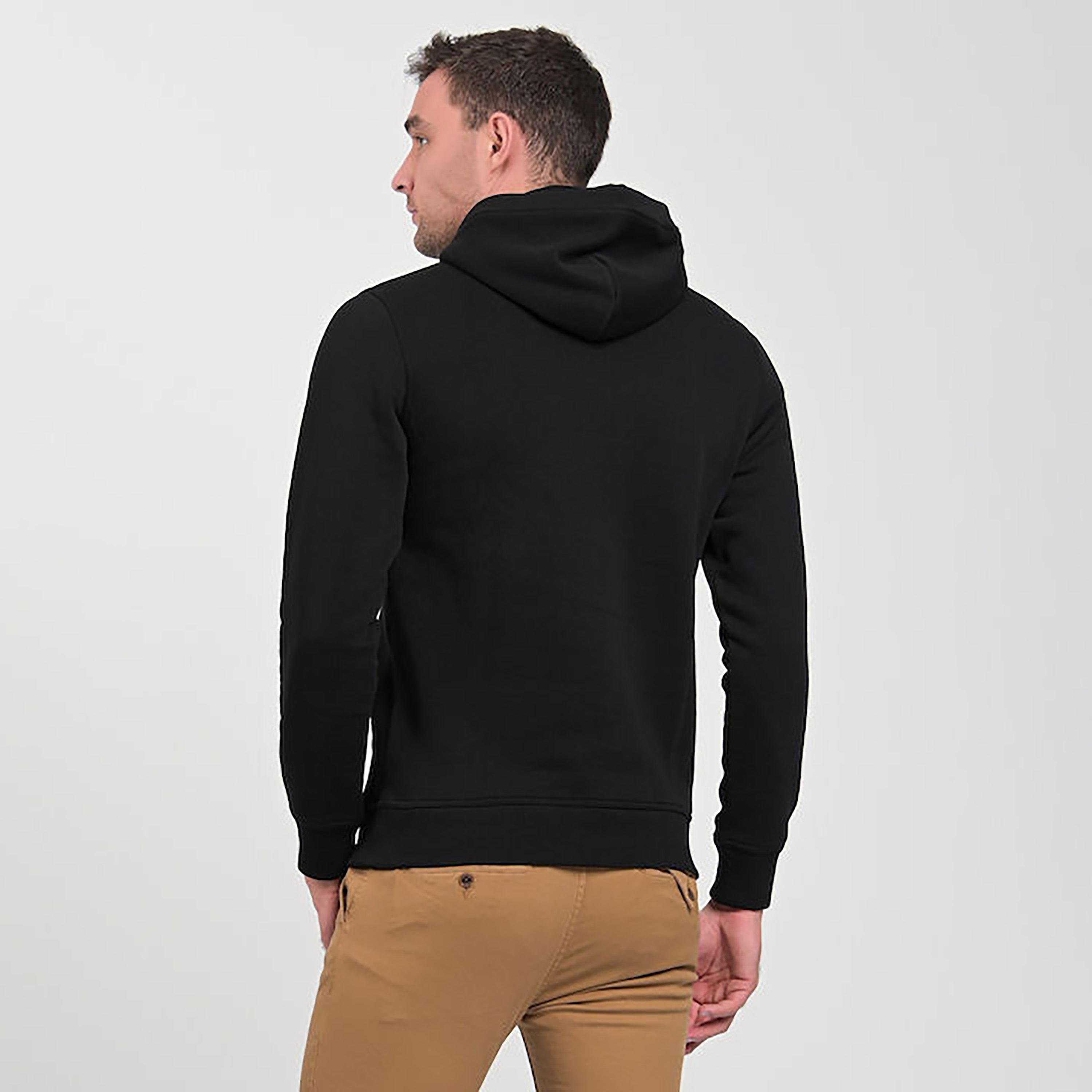 Gant Embroidered Logo Hoodie with Kangaroo Pocket-men-winterwear-hoodiesandsweatshirts-image-4