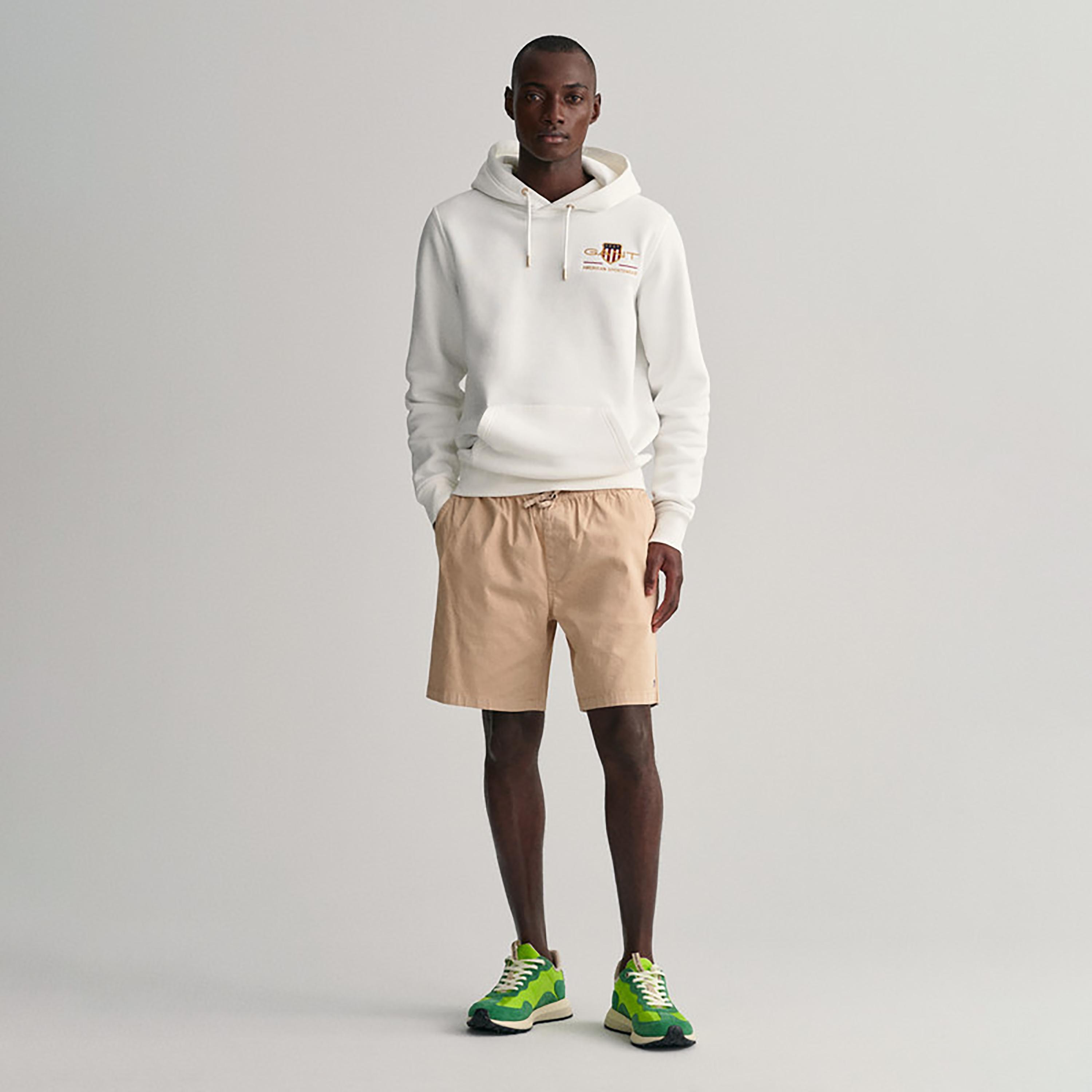 Gant Embroidered Logo Hoodie with Kangaroo Pocket-men-winterwear-hoodiesandsweatshirts-image-2