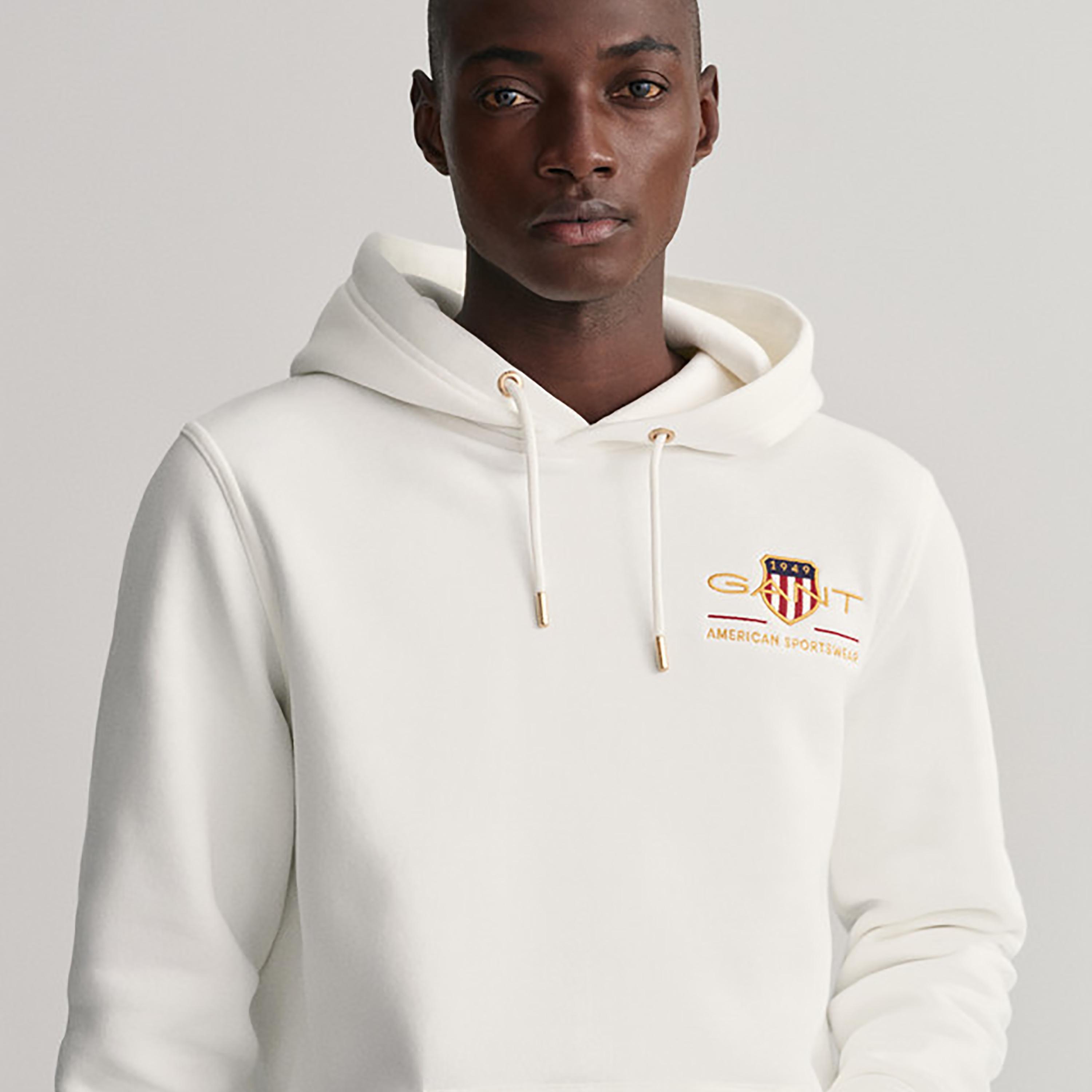 Gant Embroidered Logo Hoodie with Kangaroo Pocket-men-winterwear-hoodiesandsweatshirts-image-3