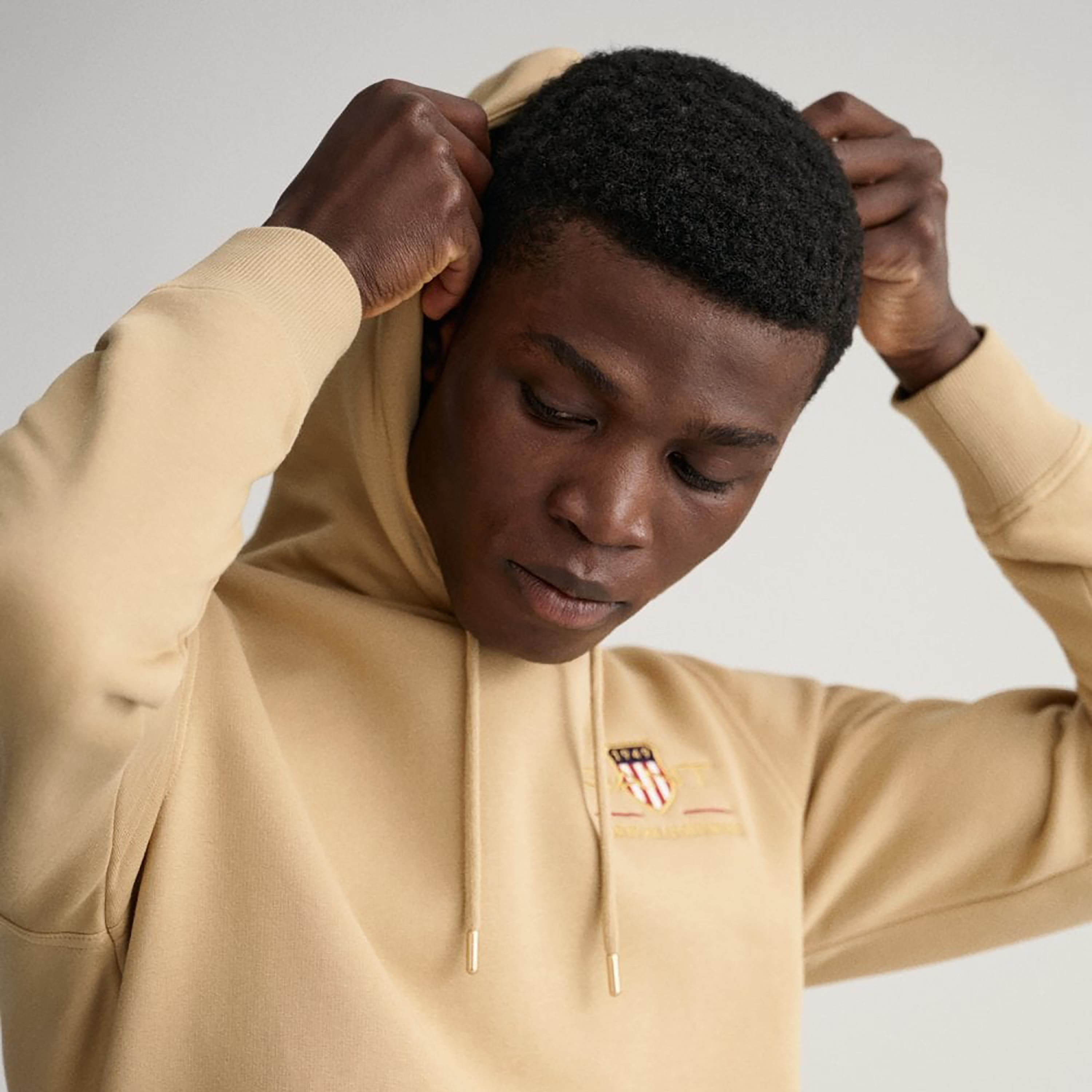 Gant Embroidered Logo Hoodie with Kangaroo Pocket-men-winterwear-hoodiesandsweatshirts-image-3