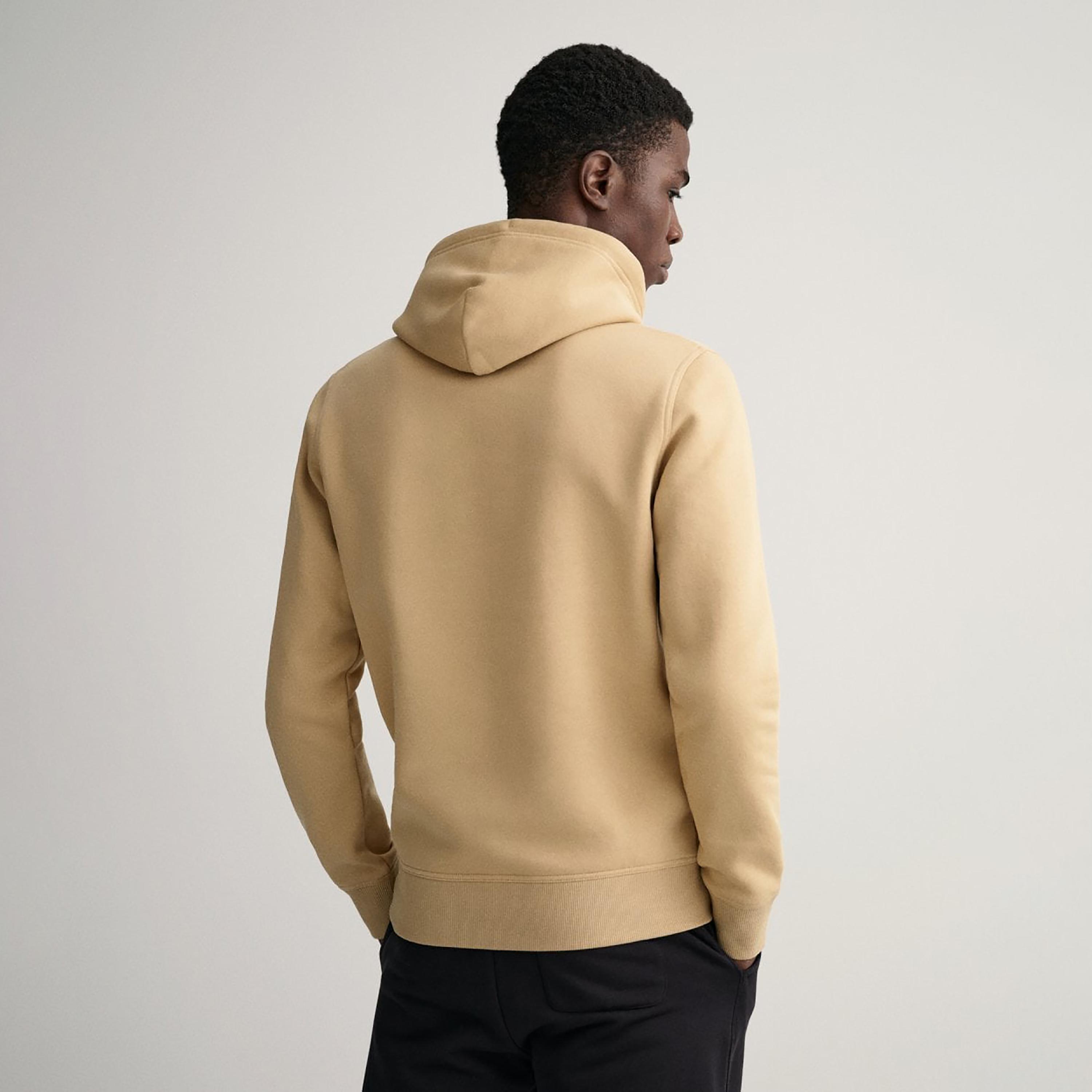 Gant Embroidered Logo Hoodie with Kangaroo Pocket-men-winterwear-hoodiesandsweatshirts-image-4