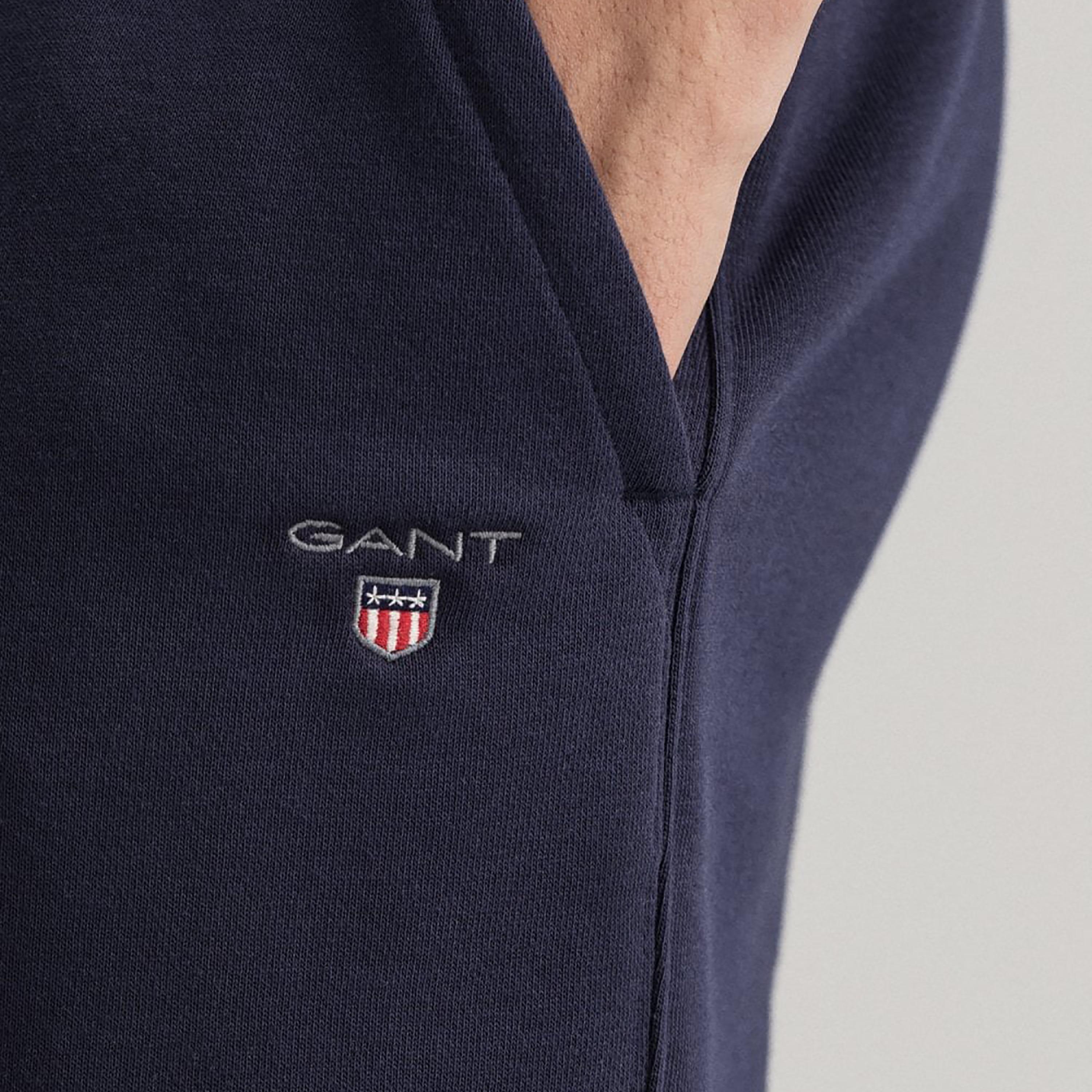 شورت برباط متوسط الارتفاع مزين بشعار جانت-men-clothing-bottoms-shorts-image-3