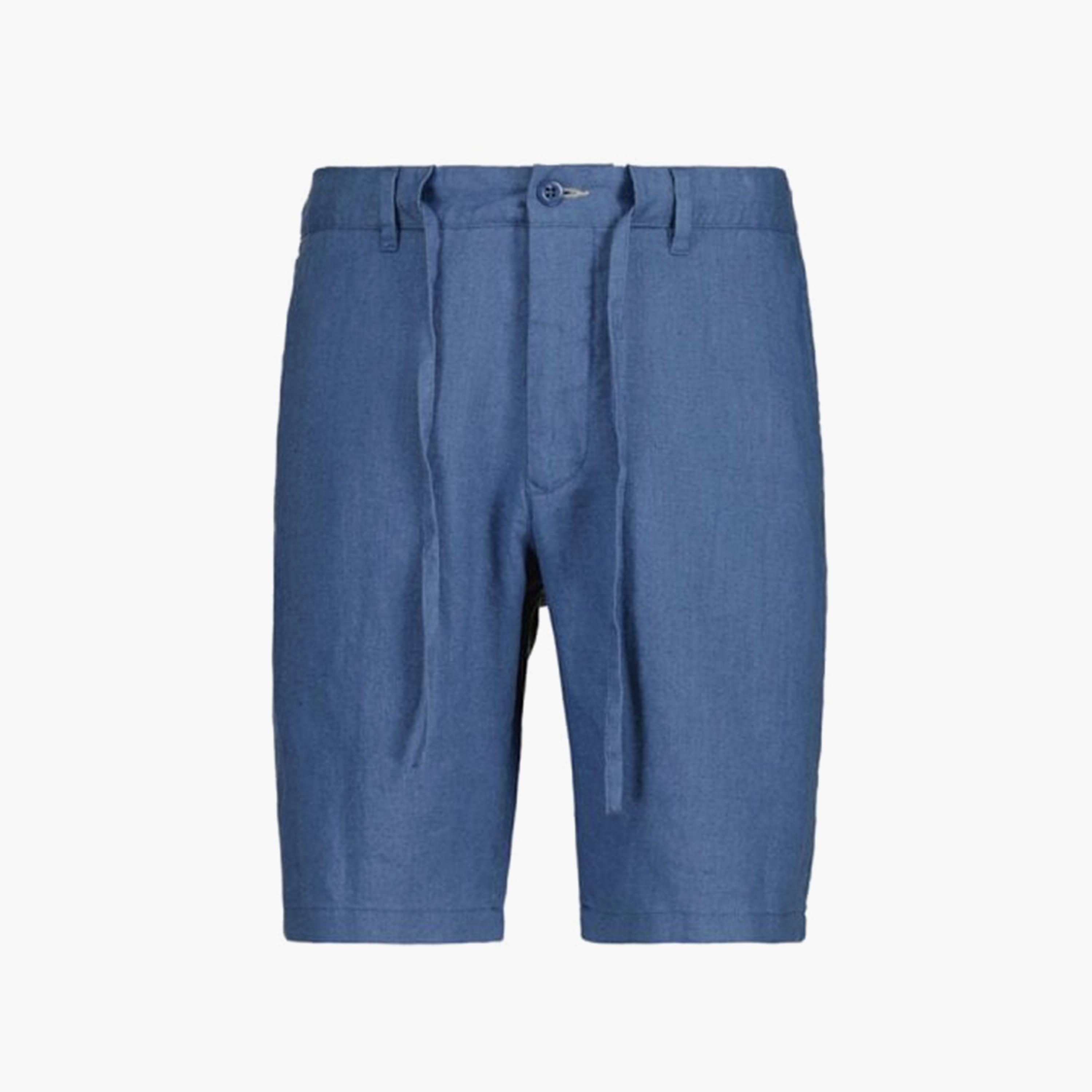 Gant Logo Detail Mid-Rise Drawstring Shorts-men-clothing-bottoms-shorts-image-1
