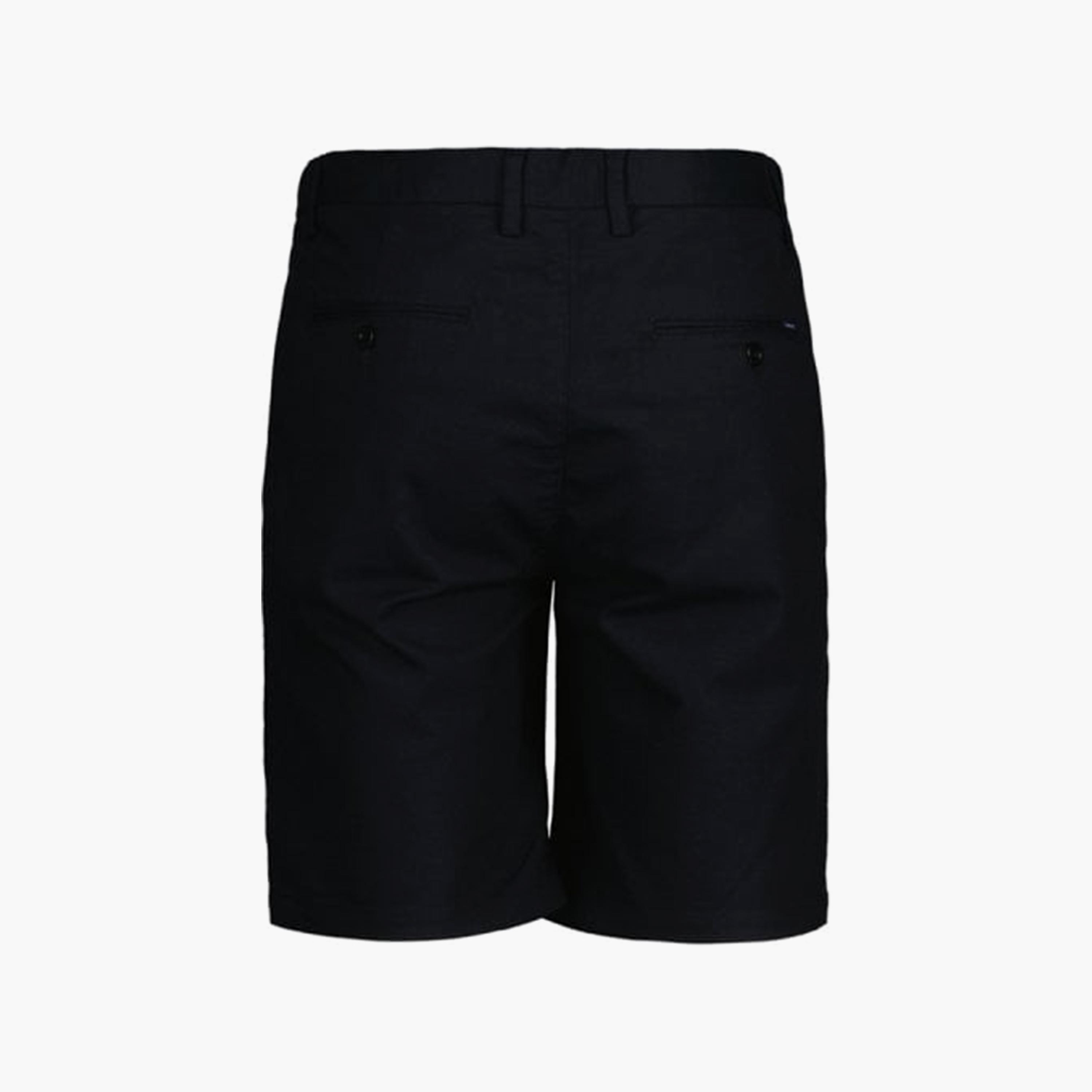 شورت من جانت سادة بأزرار متوسطة الارتفاع-men-clothing-bottoms-shorts-image-2