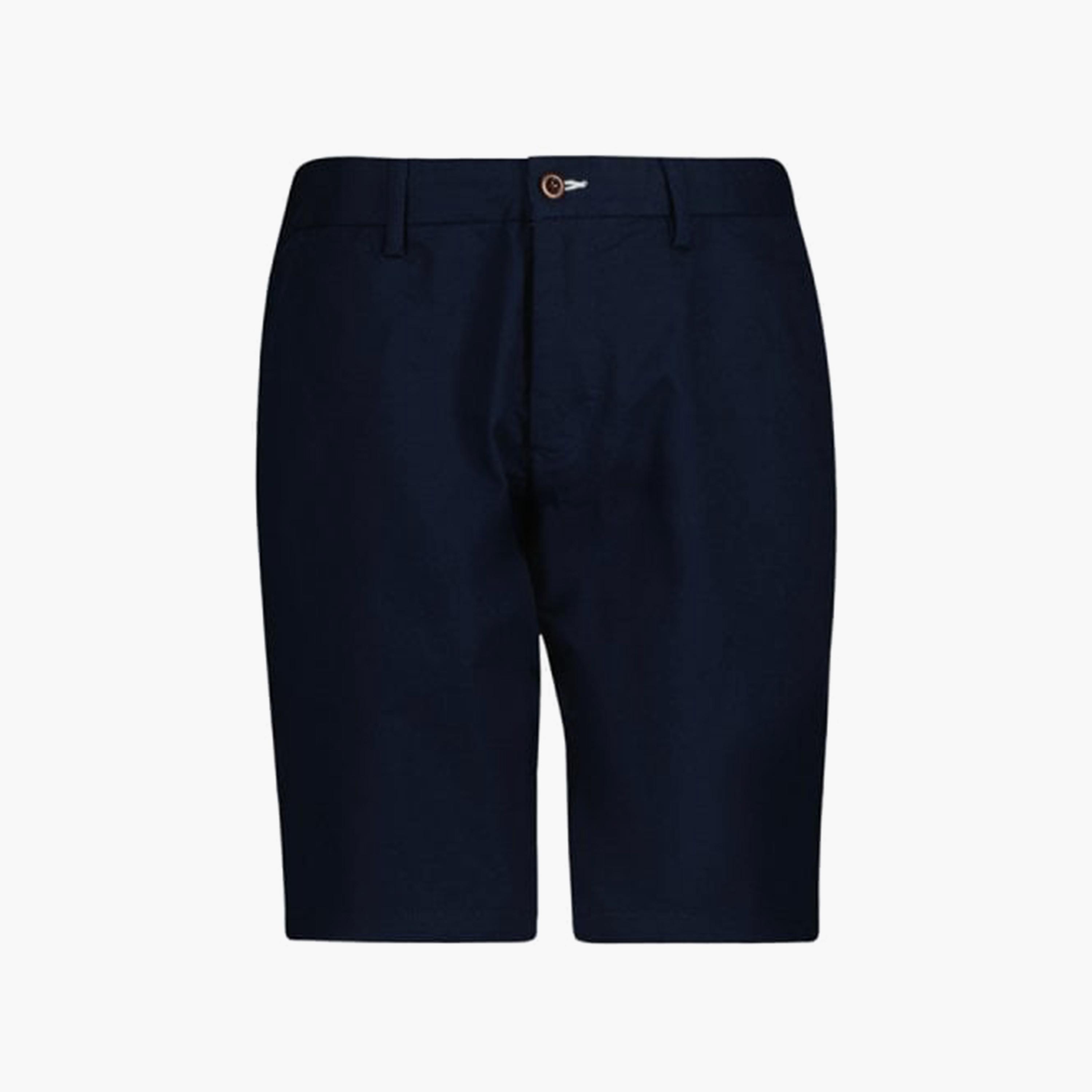 Gant Plain Mid-Rise Buttoned Shorts-men-clothing-bottoms-shorts-image-1