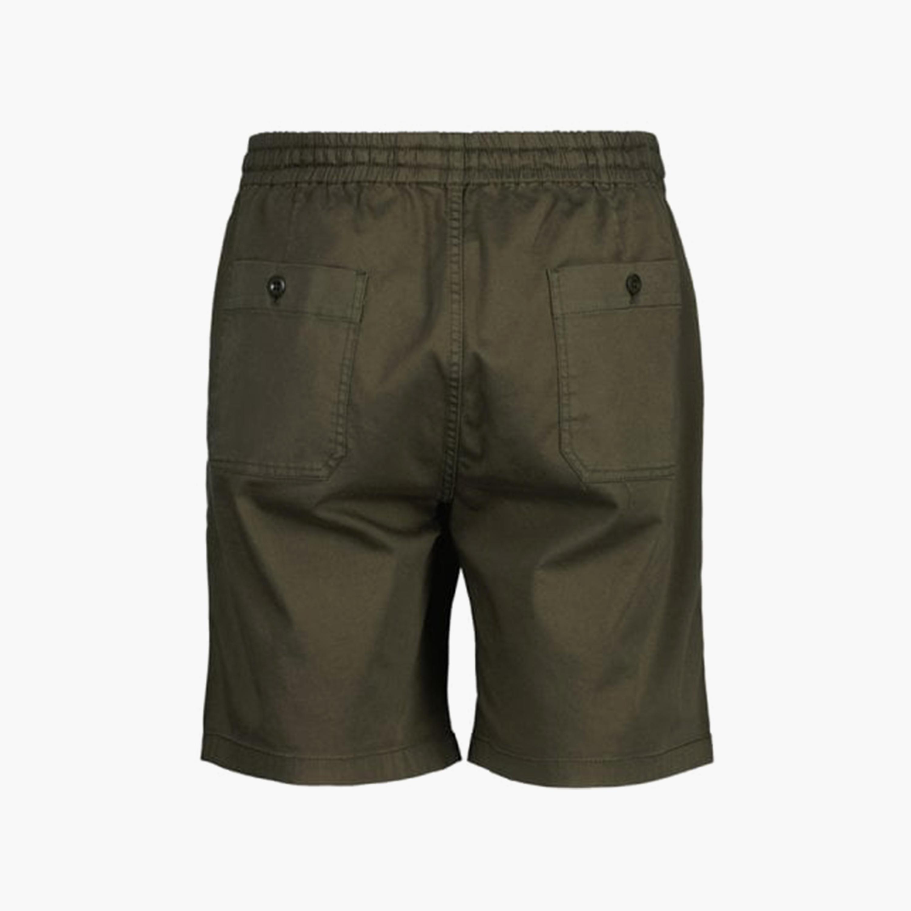 Gant Plain Mid-Rise Drawstring Shorts-men-clothing-bottoms-shorts-image-2