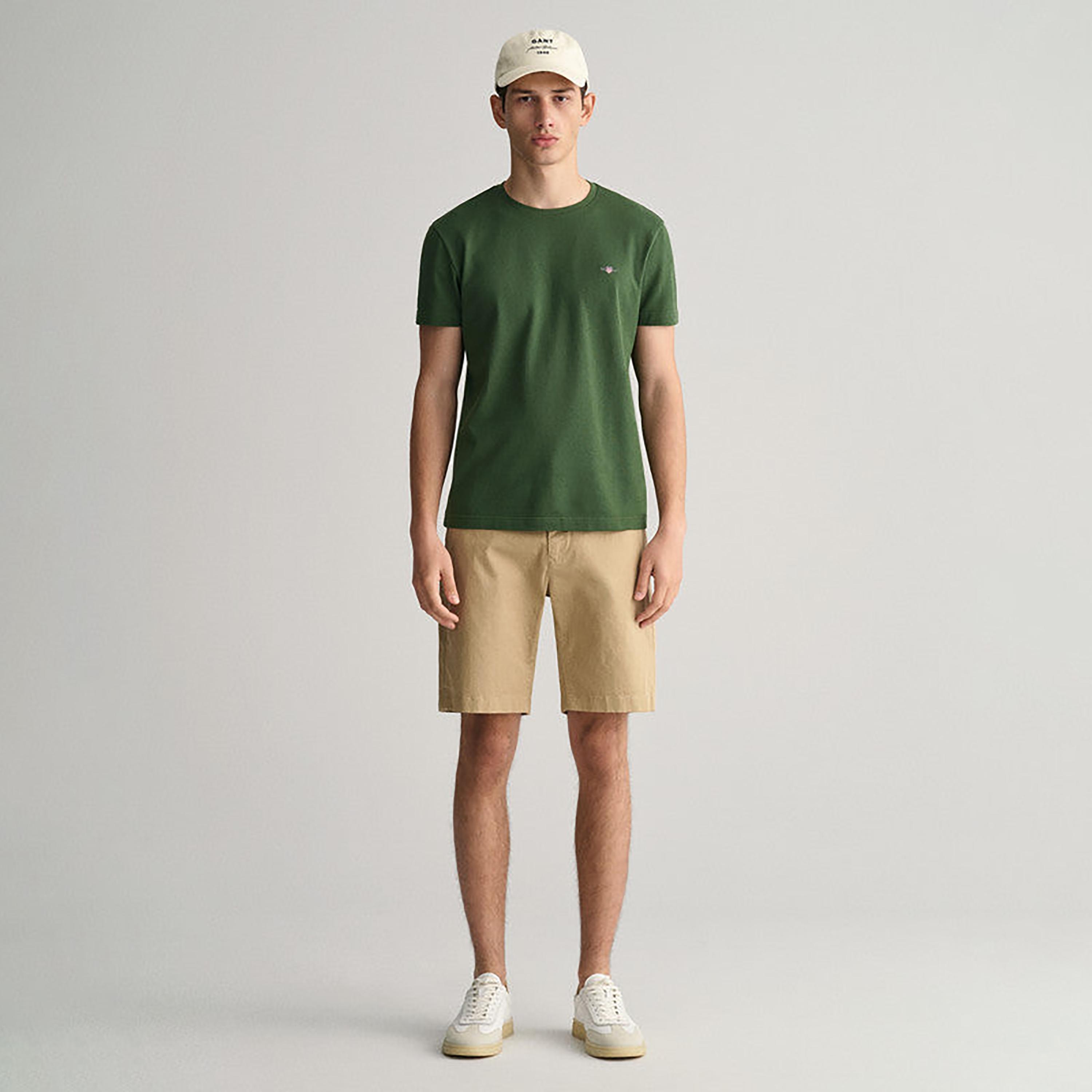 شورت غانت العادي بإغلاق زر متوسط الارتفاع-men-clothing-bottoms-shorts-image-2