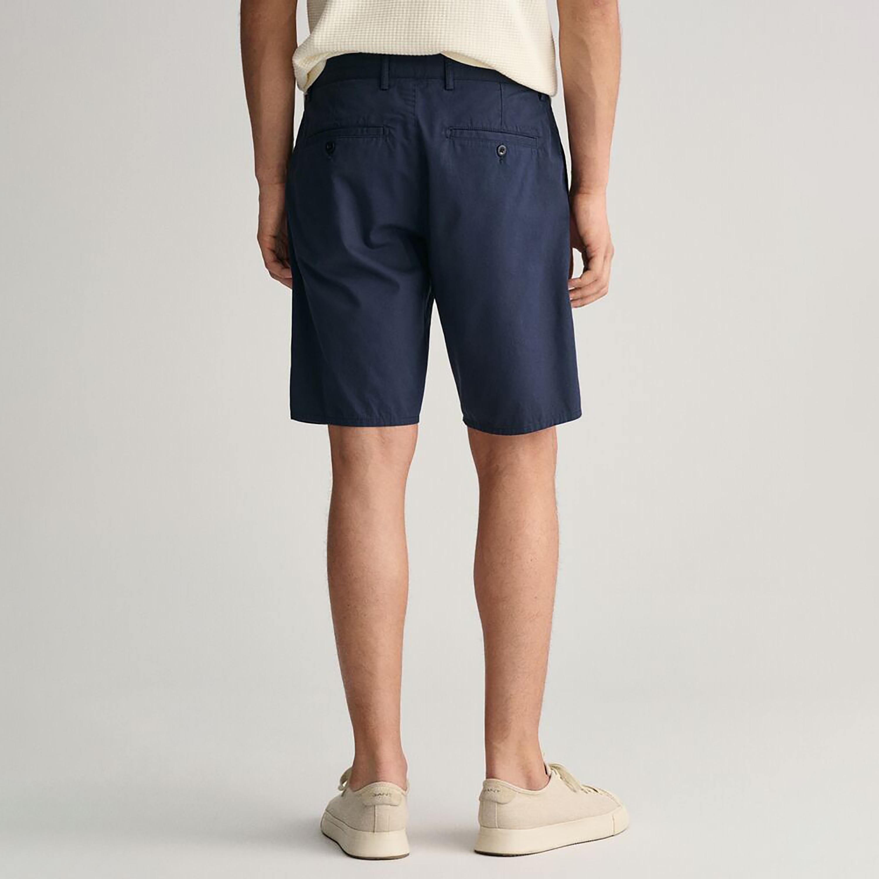 شورت غانت العادي بإغلاق زر متوسط الارتفاع-men-clothing-bottoms-shorts-image-4