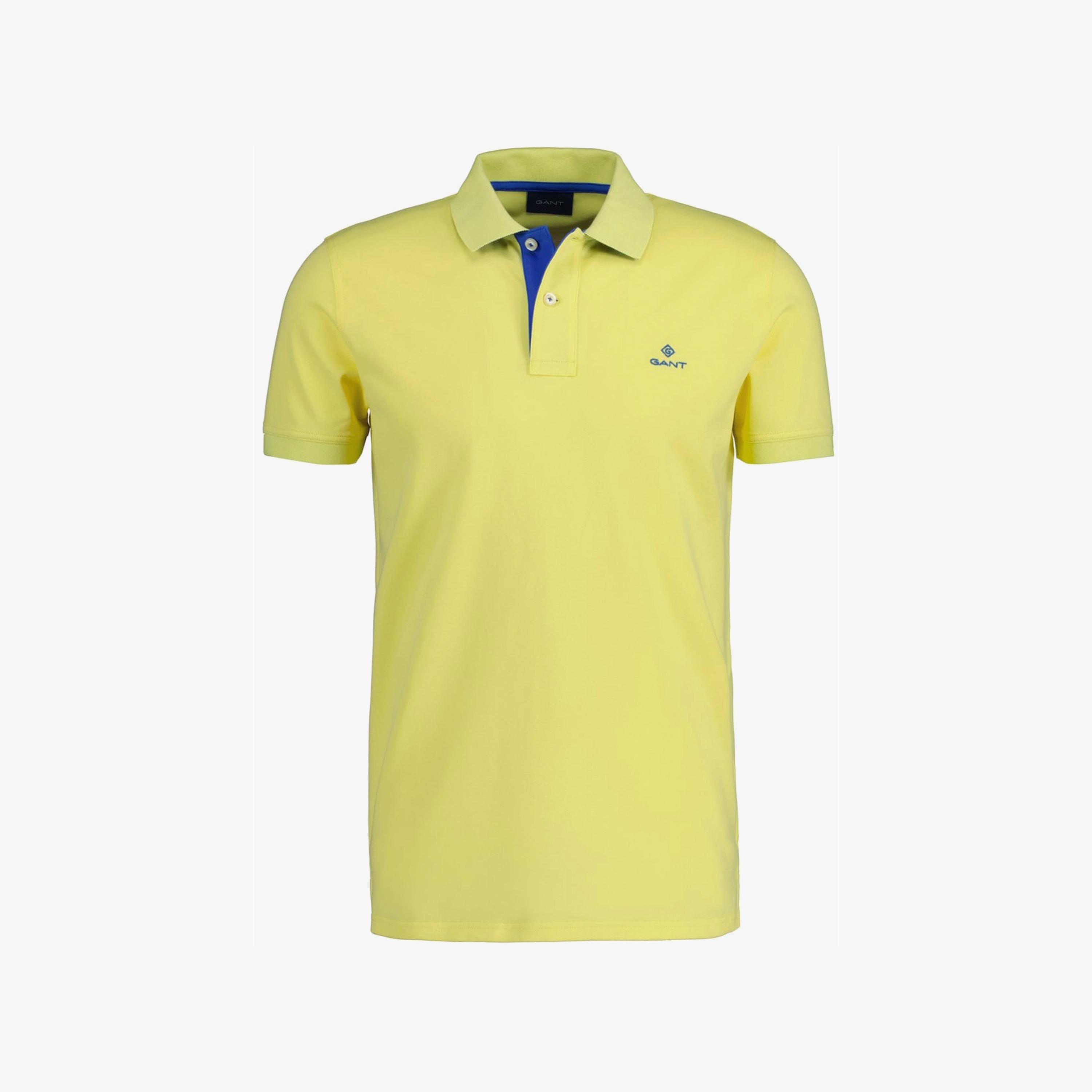 تي-شيرت بولو من جانت لوجو بأكمام قصيرة وياقة-men-clothing-tshirtsandpolos-polos-image-1