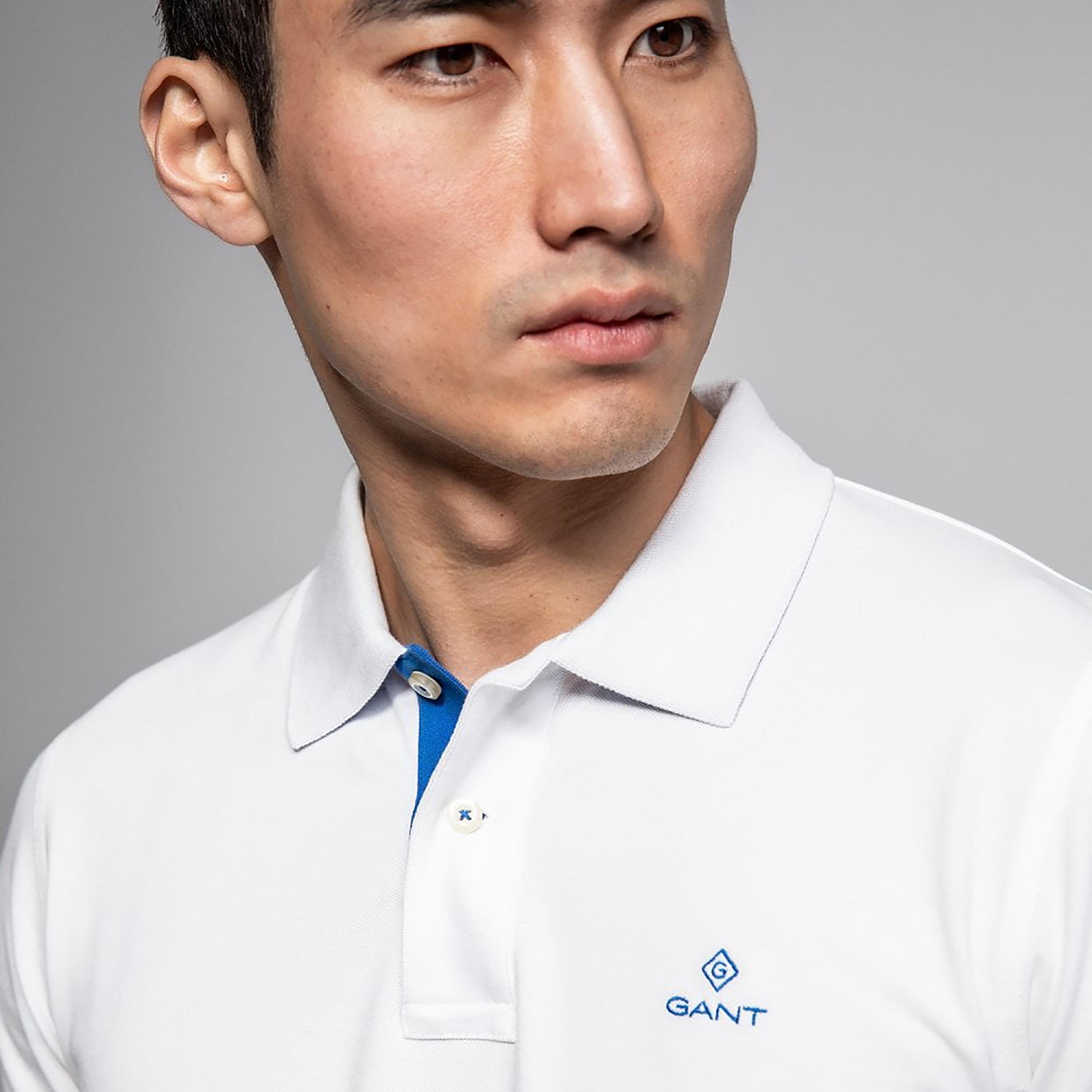 Gant Logo Collared Shorts Sleeves Polo T-Shirt-men-clothing-tshirtsandpolos-polos-image-2