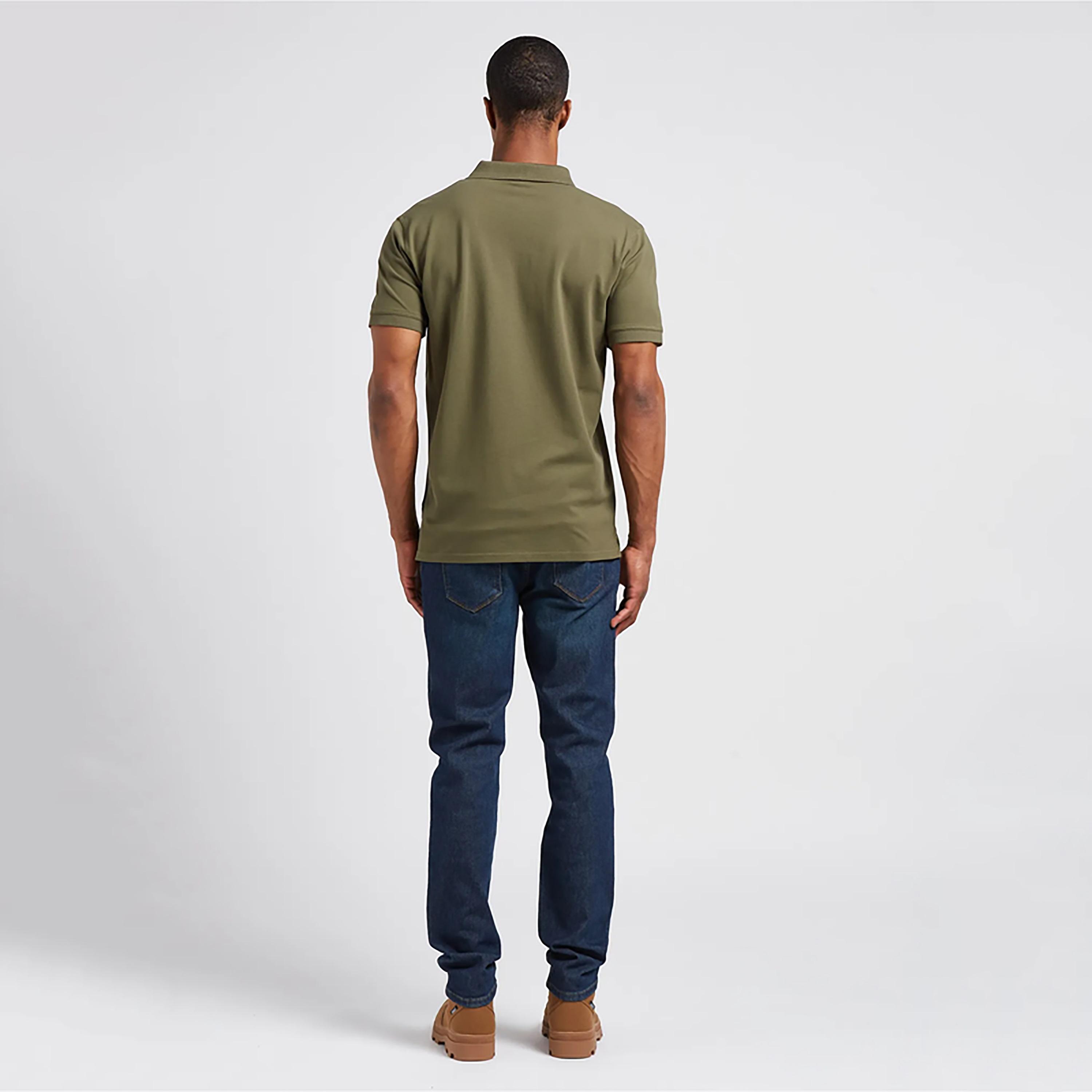 Gant Logo Detail Collared Short Sleeves Polo T-Shirt-men-clothing-tshirtsandpolos-polos-image-3