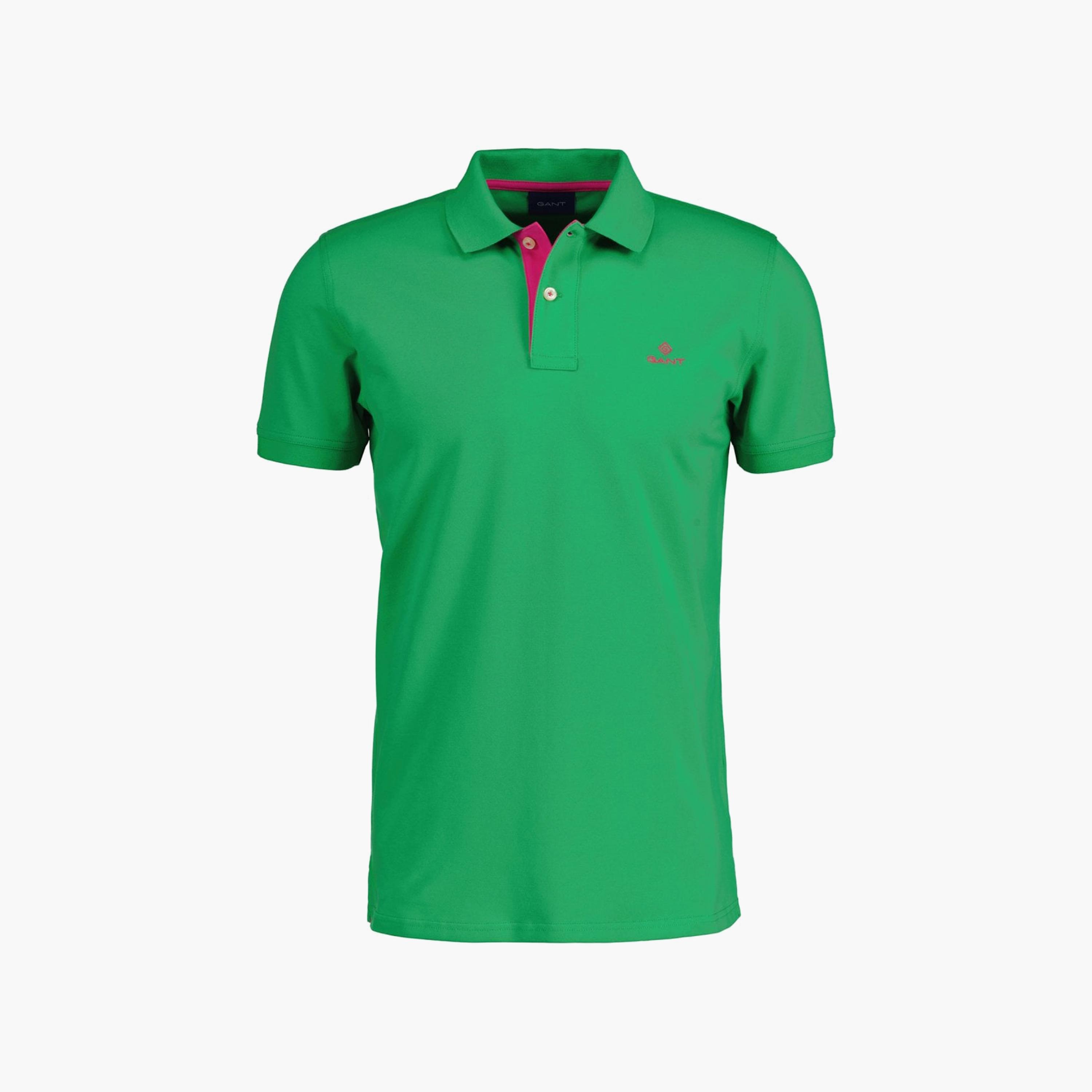 تي-شيرت بولو من جانت لوجو بأكمام قصيرة وياقة-men-clothing-tshirtsandpolos-polos-image-1