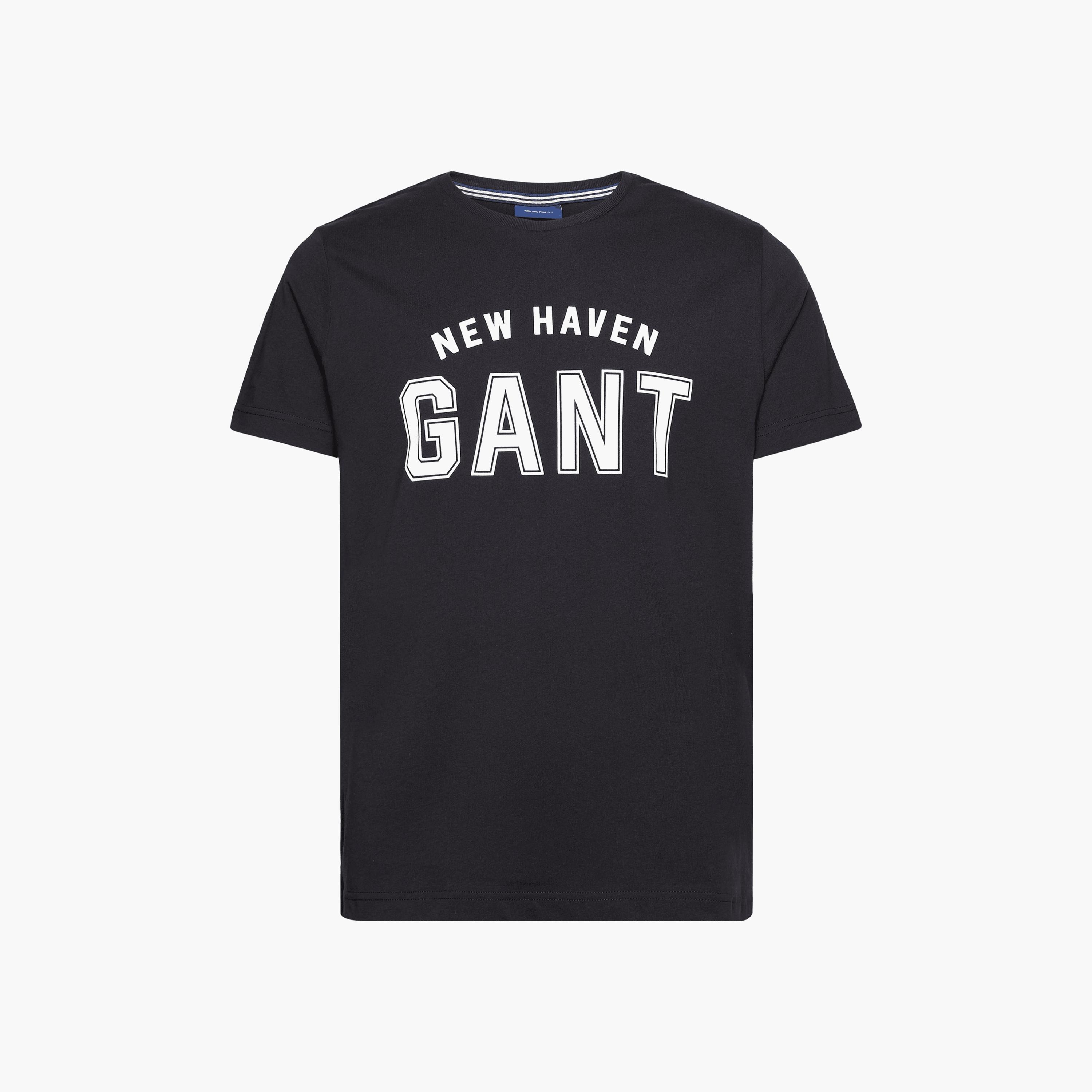 Gant Logo Print Crew Neck Short Sleeves T-Shirt-men-clothing-tshirtsandpolos-tshirts-image-1