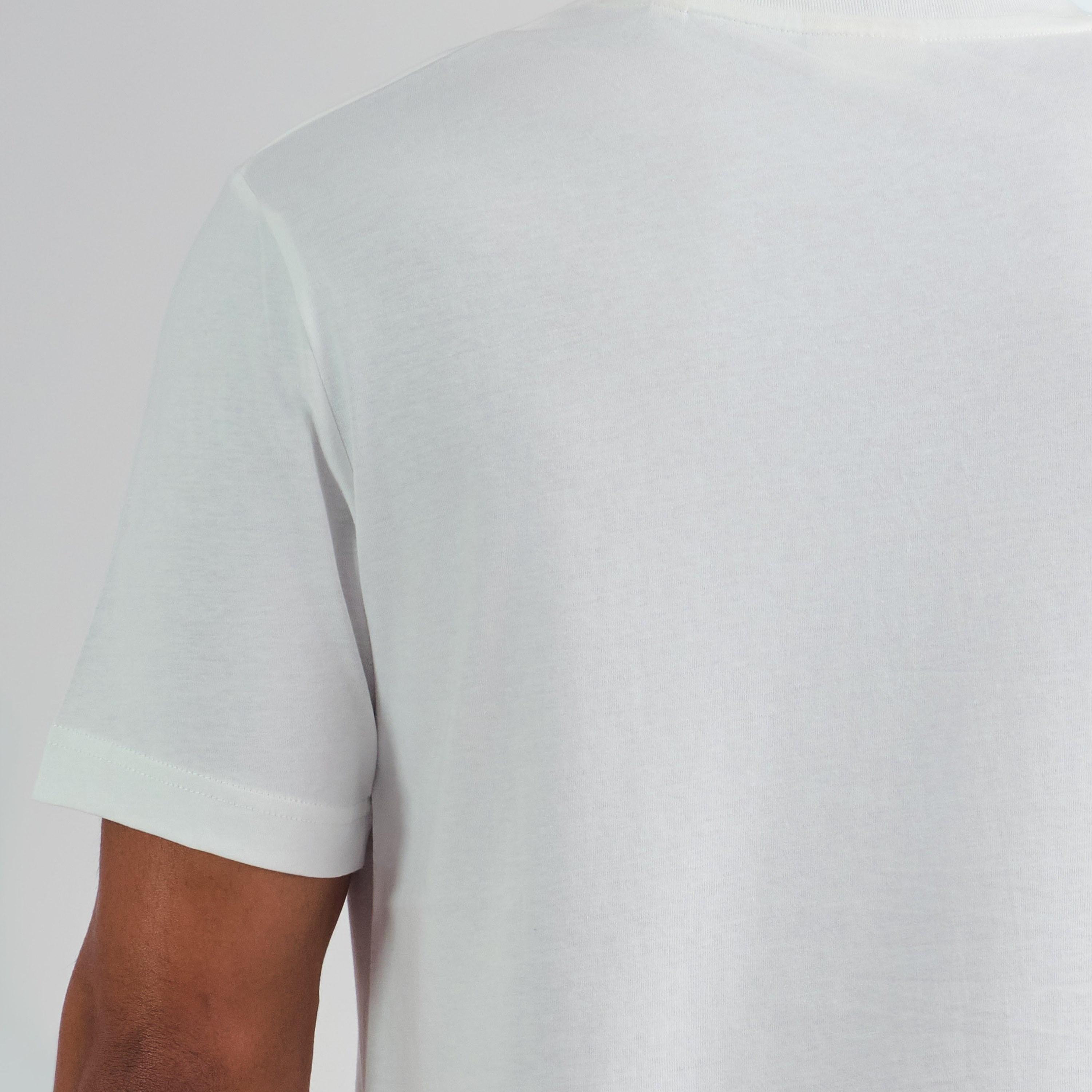Gant Shield Logo Print Round Neck Short Sleeves Men's T-Shirt-men-clothing-tshirtsandpolos-tshirts-image-3