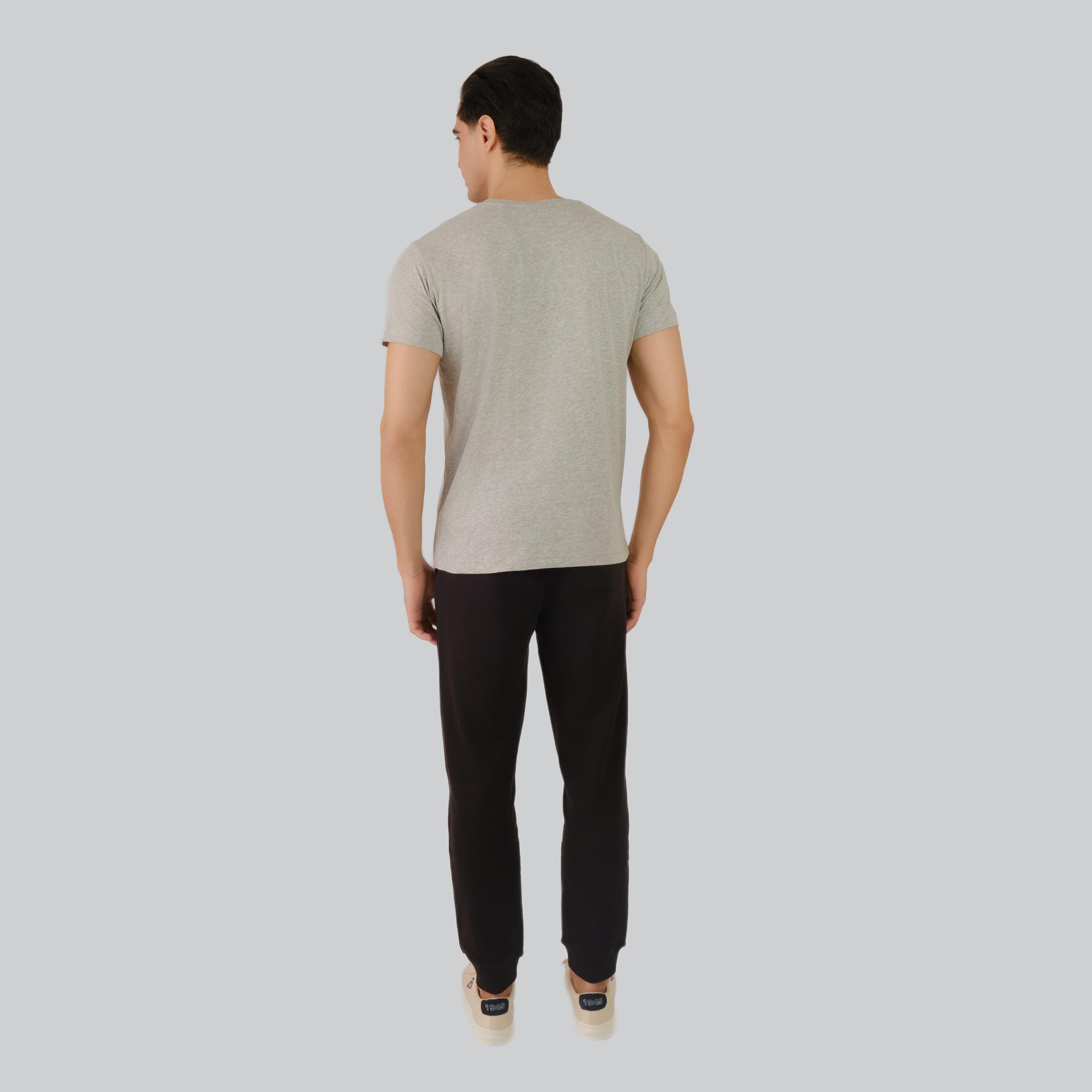 Gant Logo Print Round Neck Short Sleeves Men's T-Shirt-men-clothing-tshirtsandpolos-tshirts-image-4