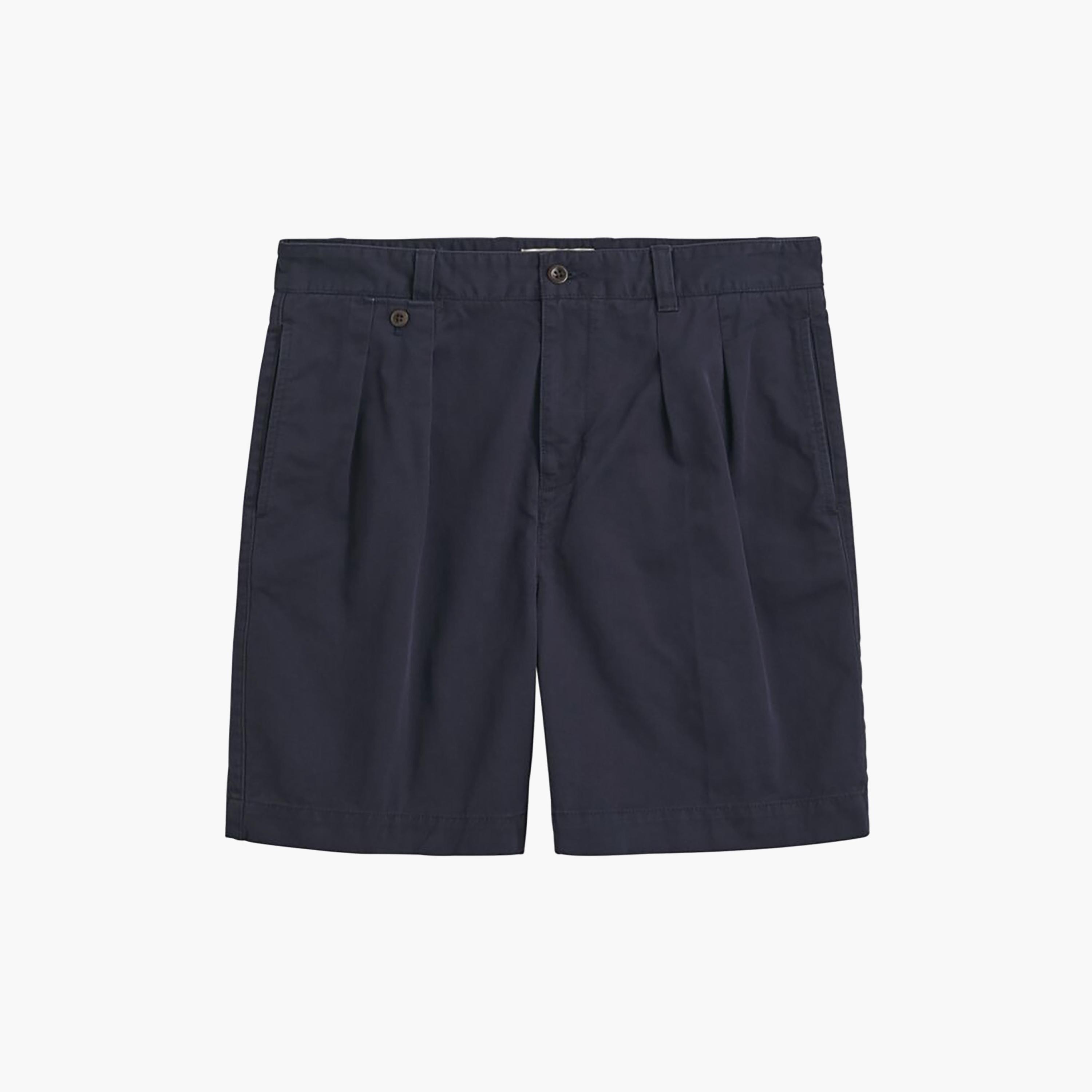 Gant Plain Mid Rise Button Men's Chino Shorts-men-clothing-bottoms-shorts-image-5