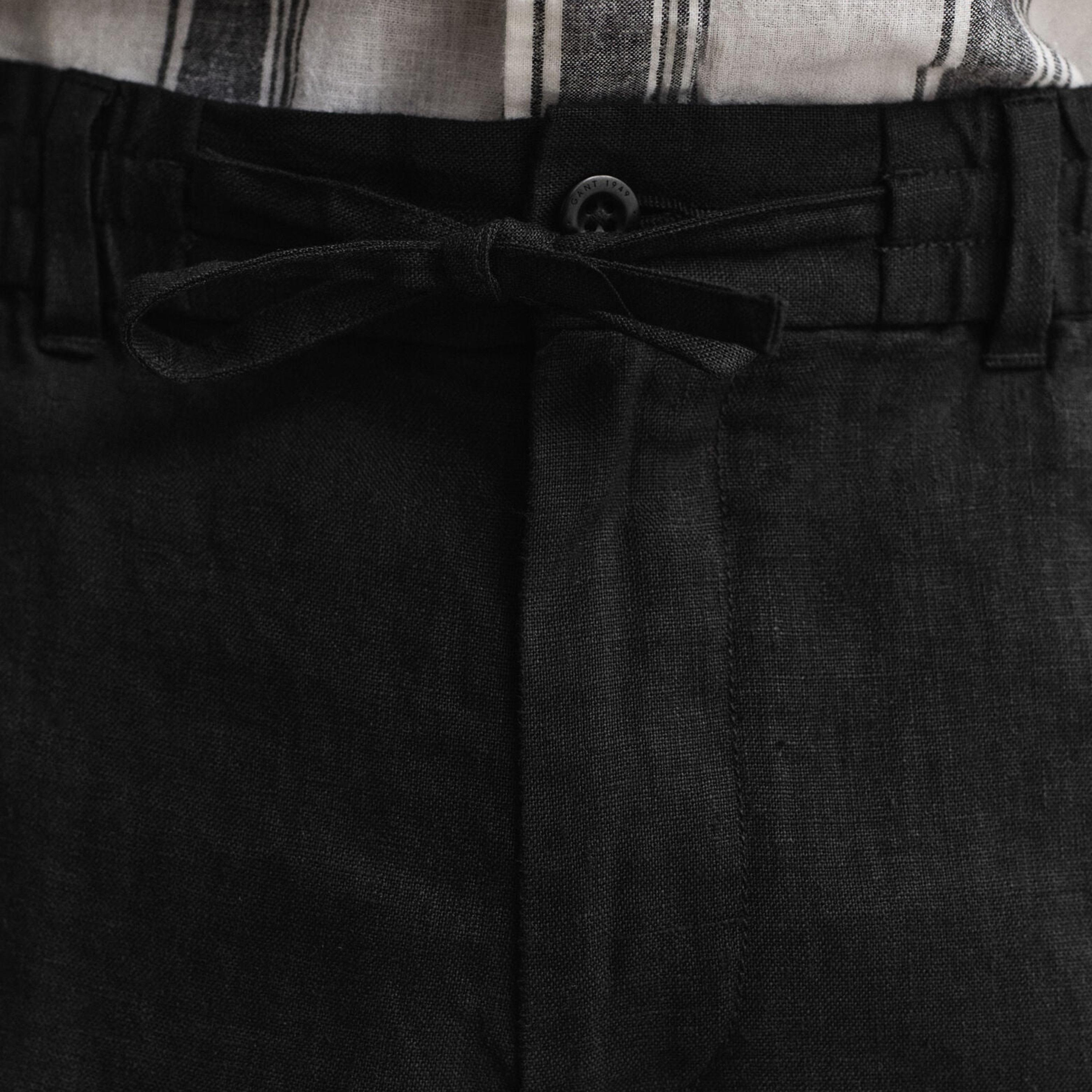 Gant Plain Mid-Rise Button & Zip Fly Men's Chino Shorts-men-clothing-bottoms-shorts-image-3