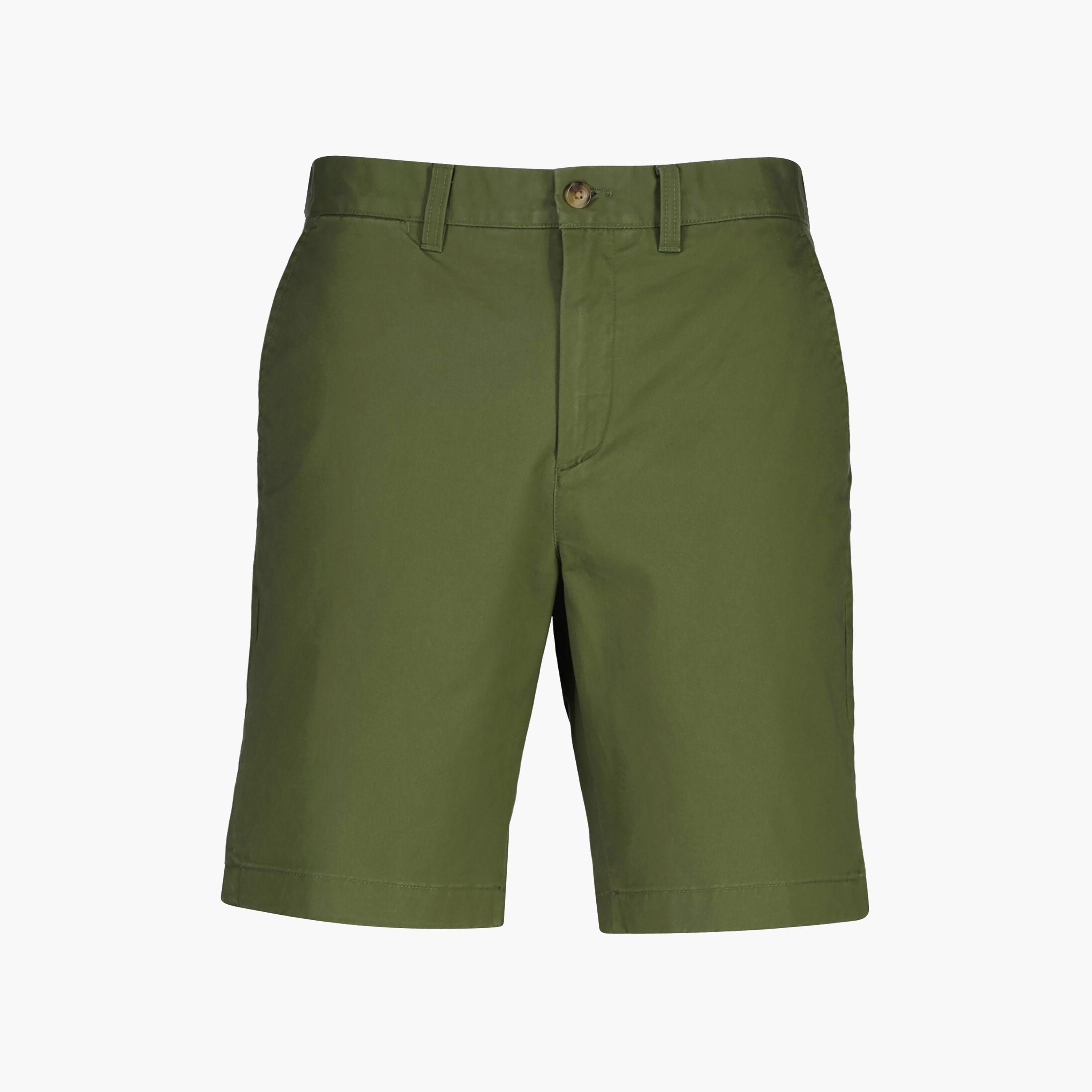 Gant Plain Mid-Rise Button & Zip Fly Men's Chino Shorts-men-clothing-bottoms-shorts-image-5