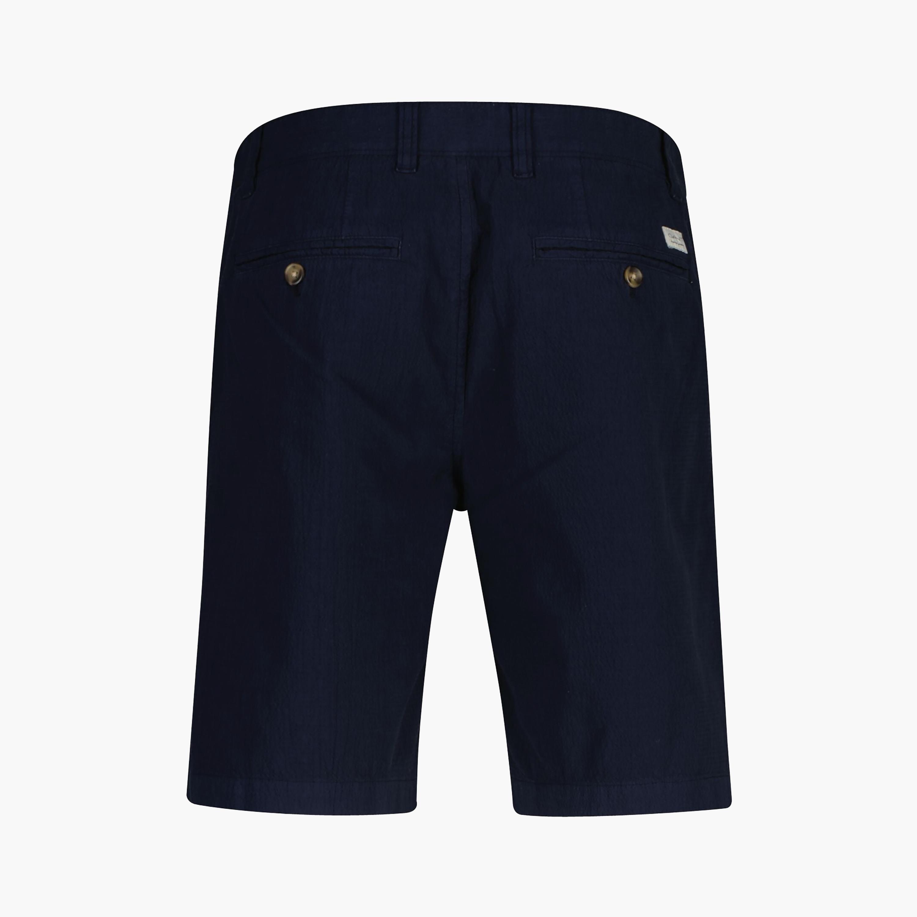 شورت تشينو رجالي سادة بخصر متوسط وأزرار وسحاب من جانت-men-clothing-bottoms-shorts-image-6