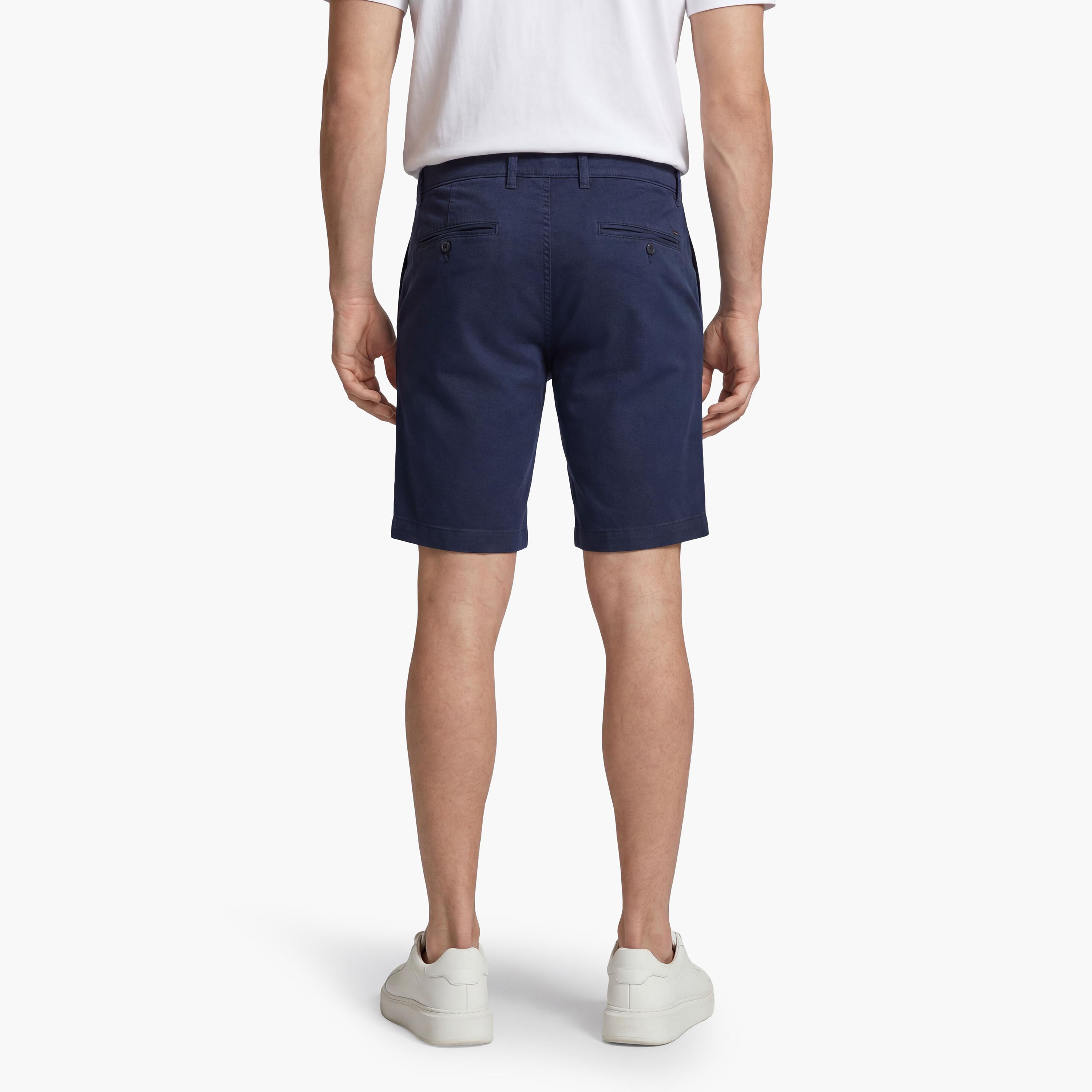 Gant Plain Mid-Rise Button & Zip Fly Men's Chino Shorts-men-clothing-bottoms-shorts-image-4