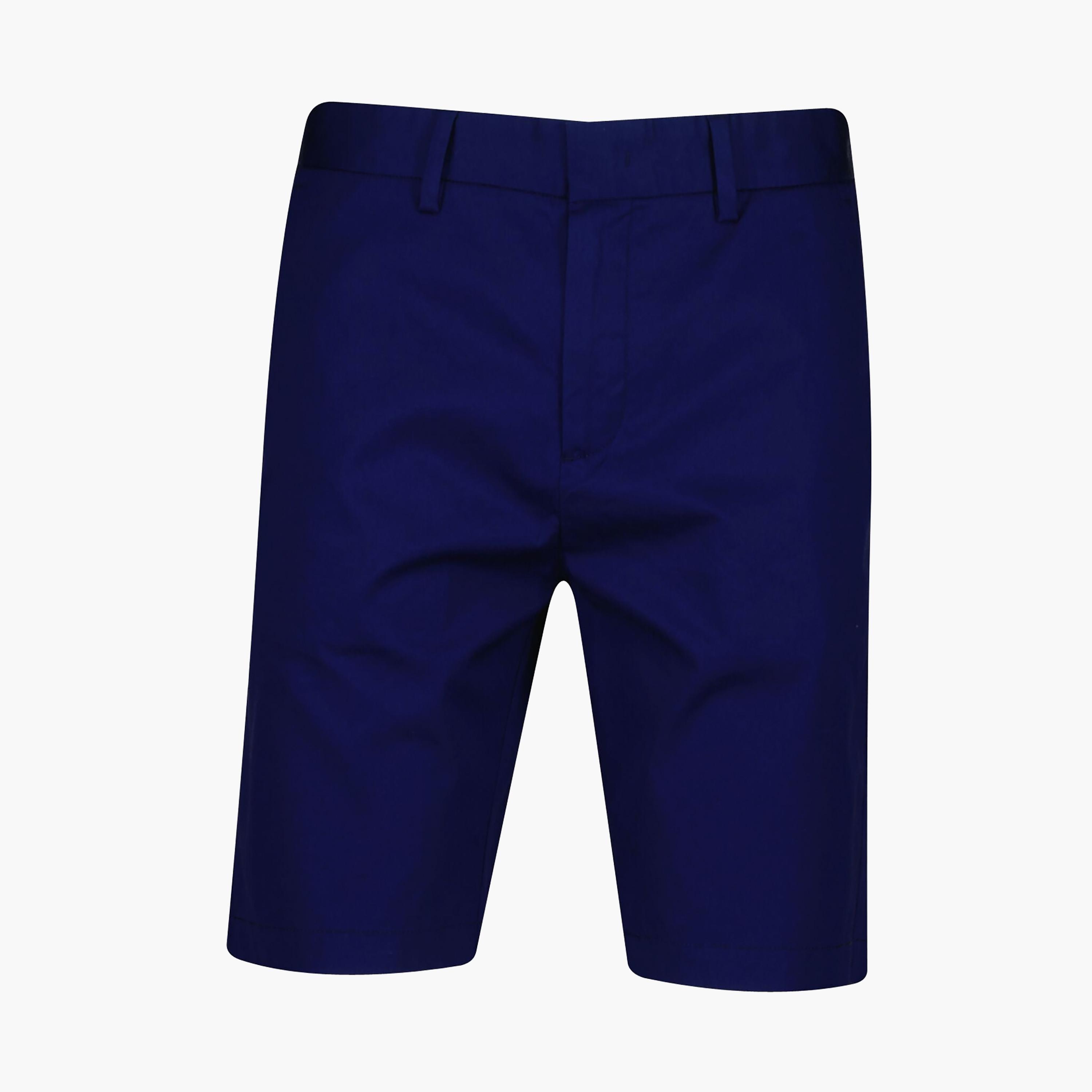 Gant Plain Mid-Rise Button & Zip Fly Men's Chino Shorts-men-clothing-bottoms-shorts-image-5