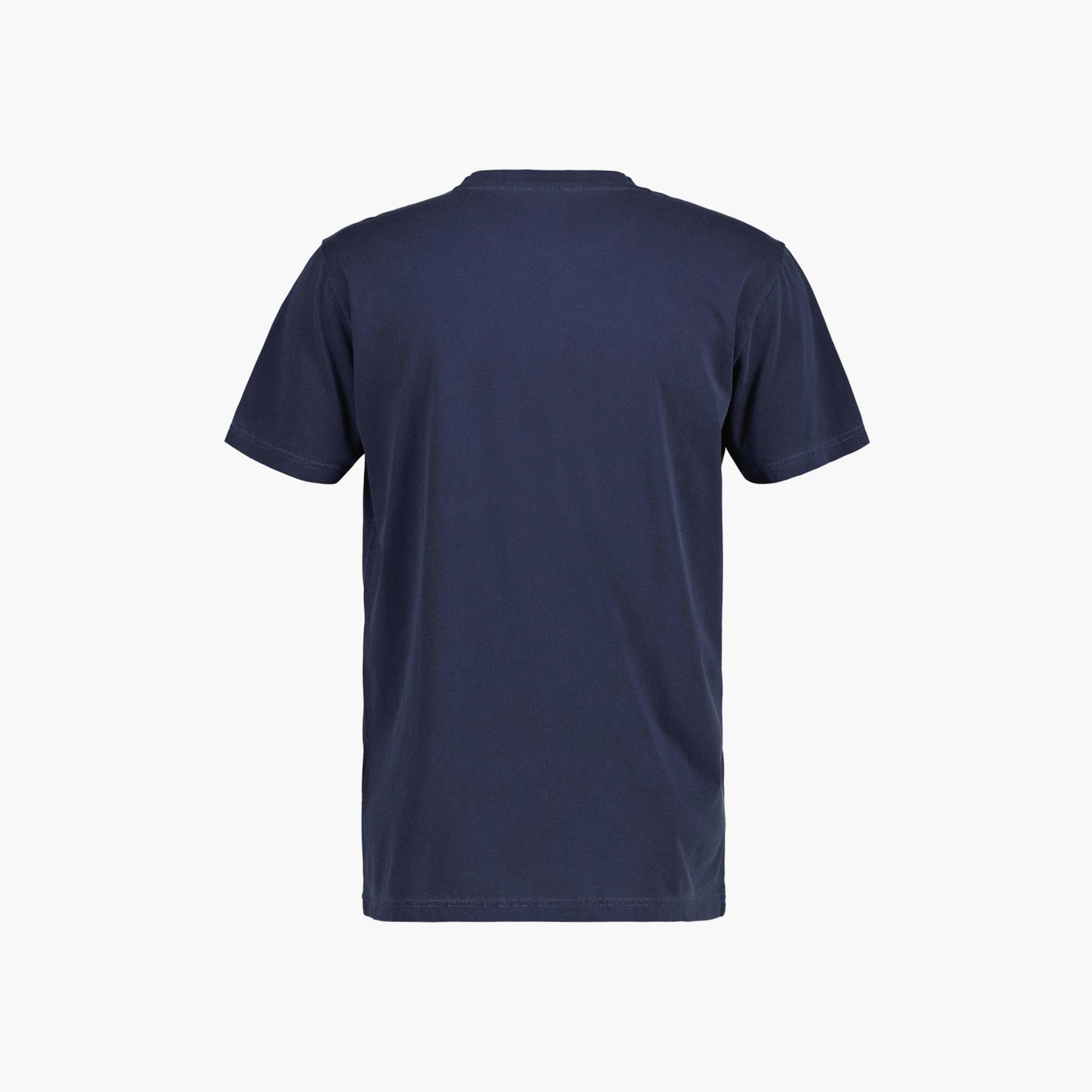 تي-شيرت جانت سادة بياقة دائرية وأكمام قصيرة-men-clothing-tshirtsandpolos-tshirts-image-2