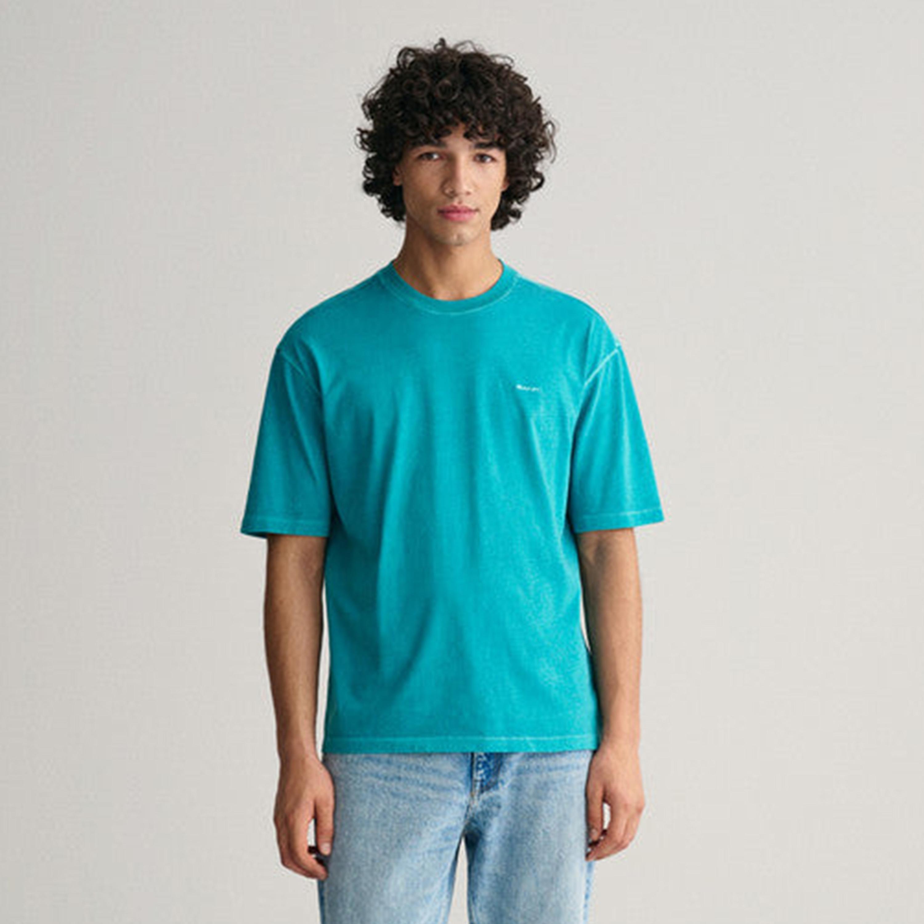 Gant Plain Crew Neck Short Sleeves T-Shirt-men-clothing-tshirtsandpolos-tshirts-image-1