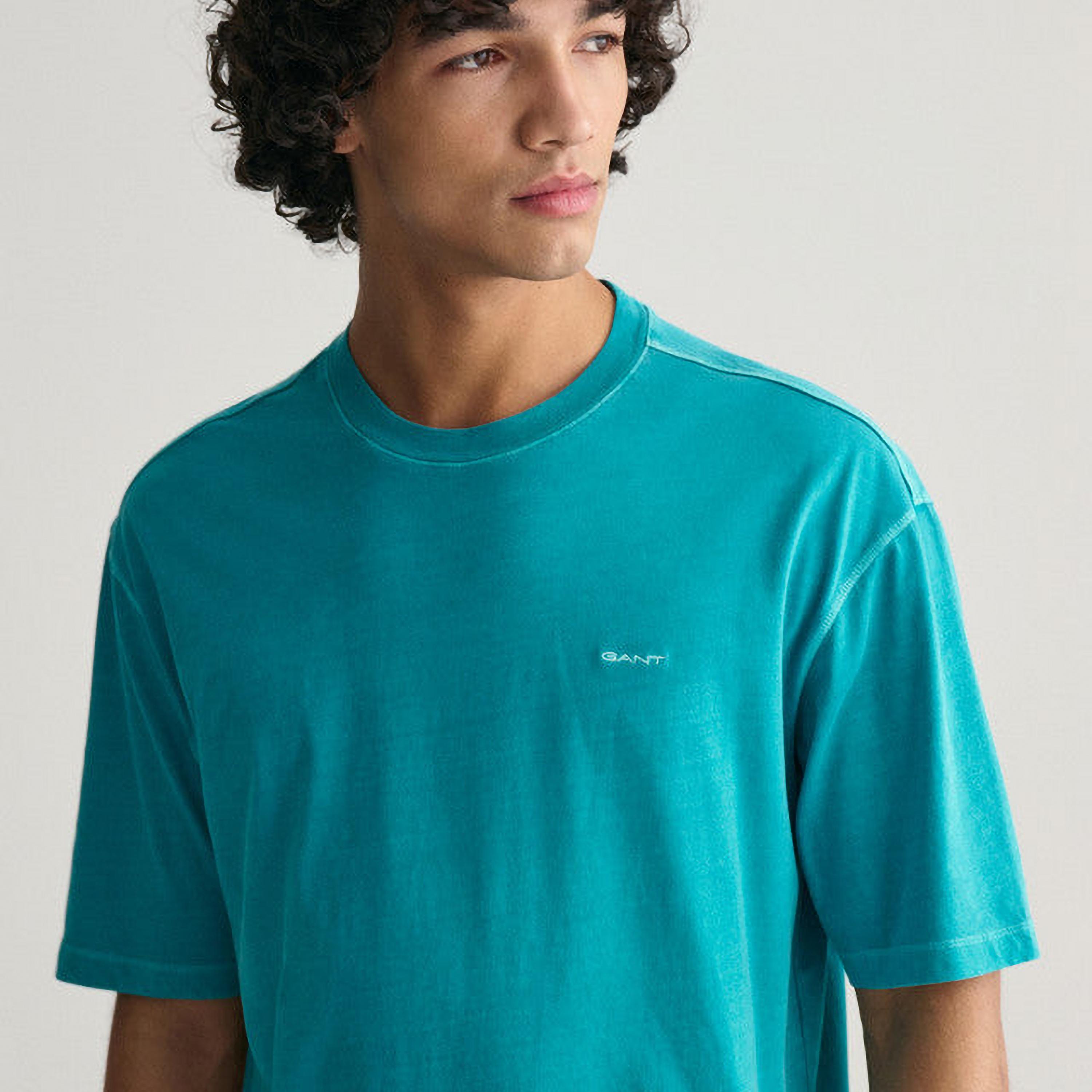 Gant Plain Crew Neck Short Sleeves T-Shirt-men-clothing-tshirtsandpolos-tshirts-image-3