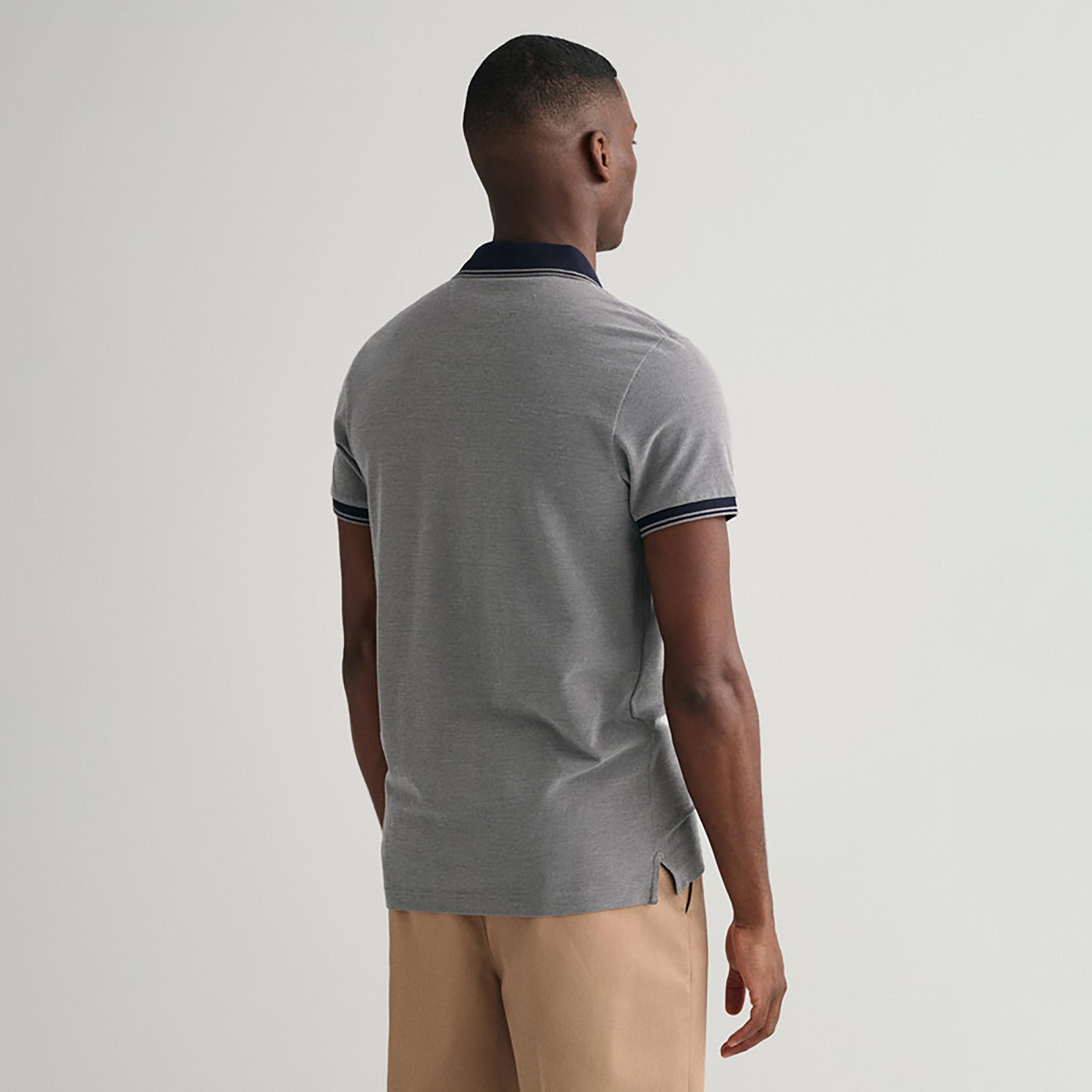 Gant Logo Detail Collared Short Sleeves Polo T-Shirt-men-clothing-tshirtsandpolos-polos-image-4