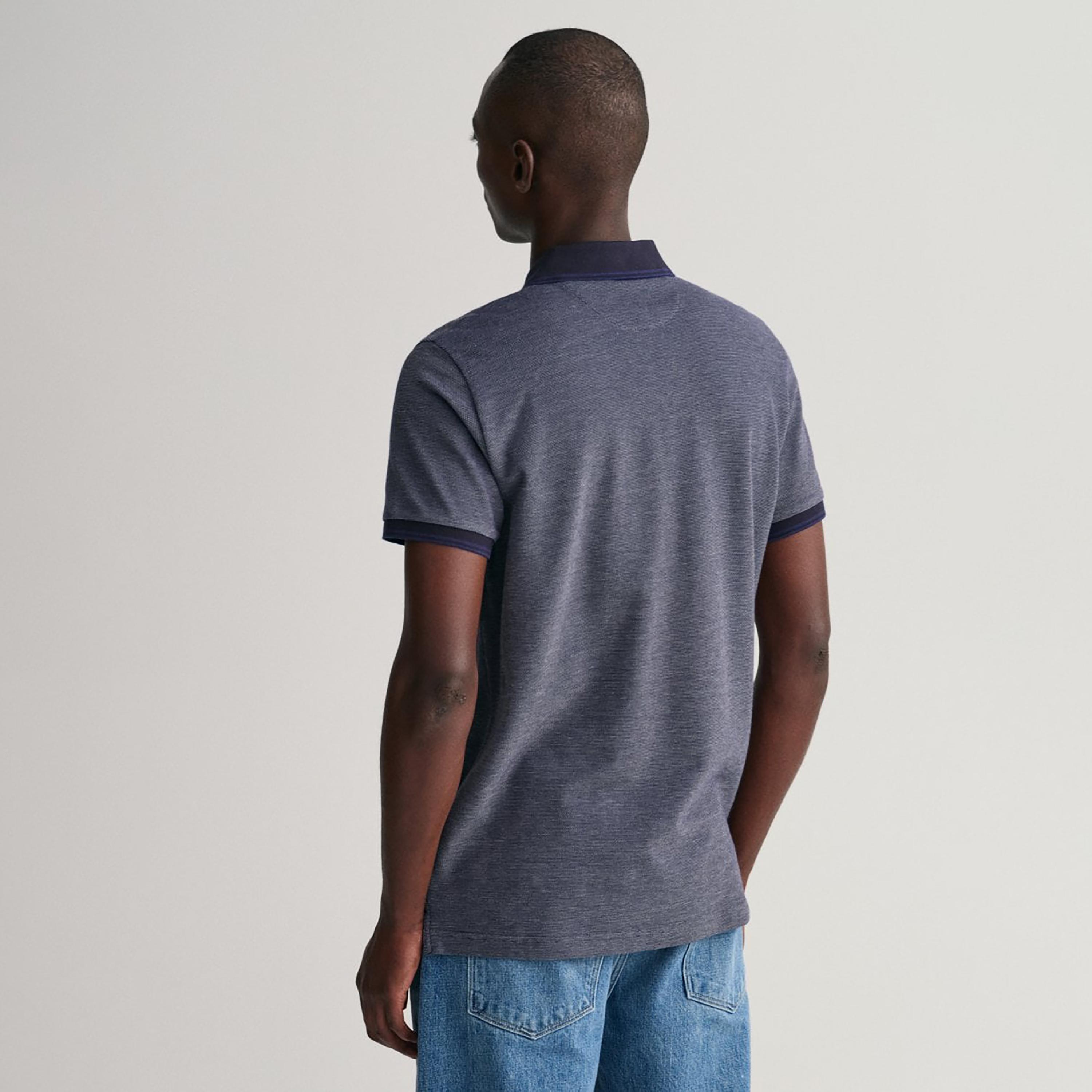 Gant Logo Detail Collared Short Sleeves Polo T-Shirt-men-clothing-tshirtsandpolos-polos-image-4