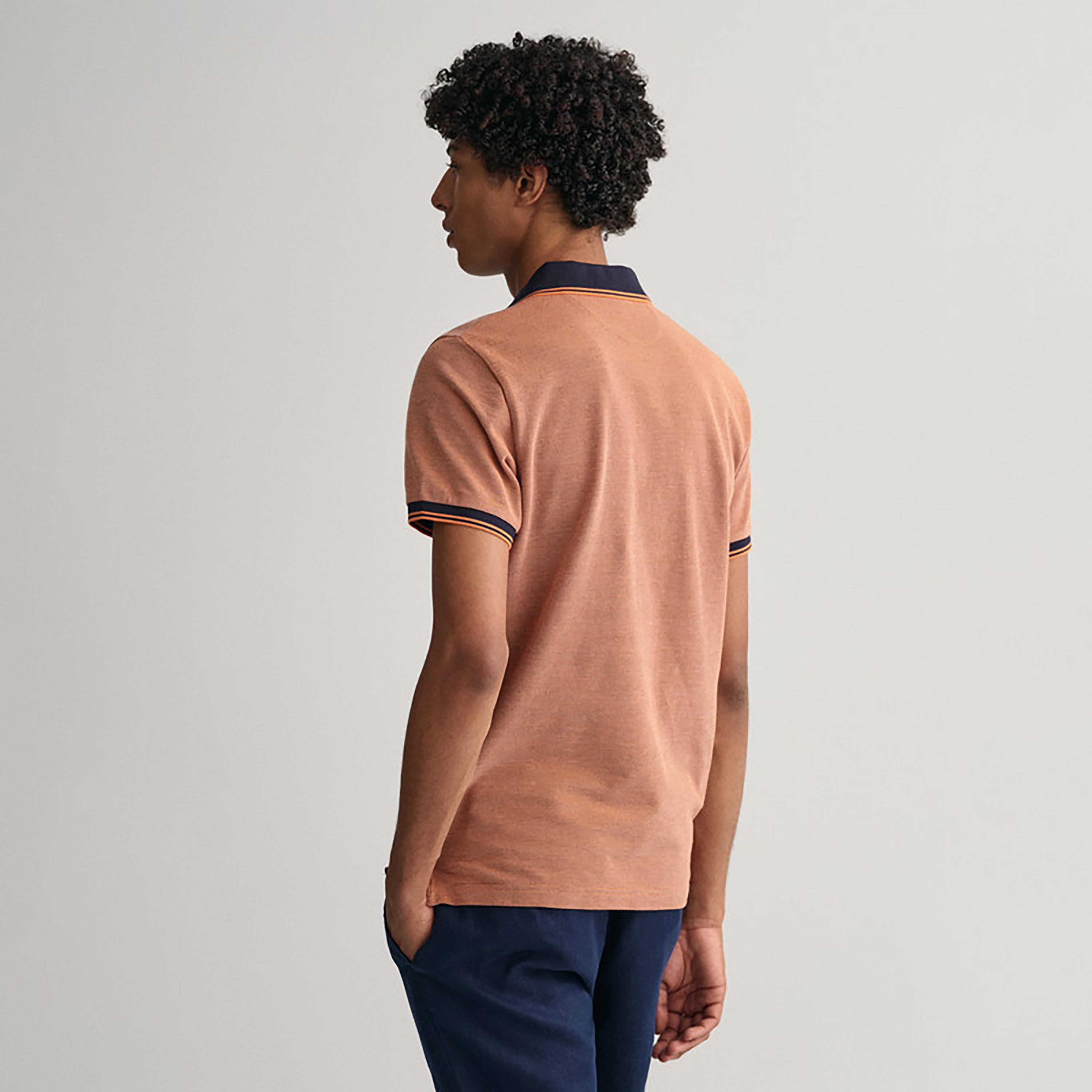 Gant Logo Detail Collared Short Sleeves Polo T-Shirt-men-clothing-tshirtsandpolos-polos-image-3