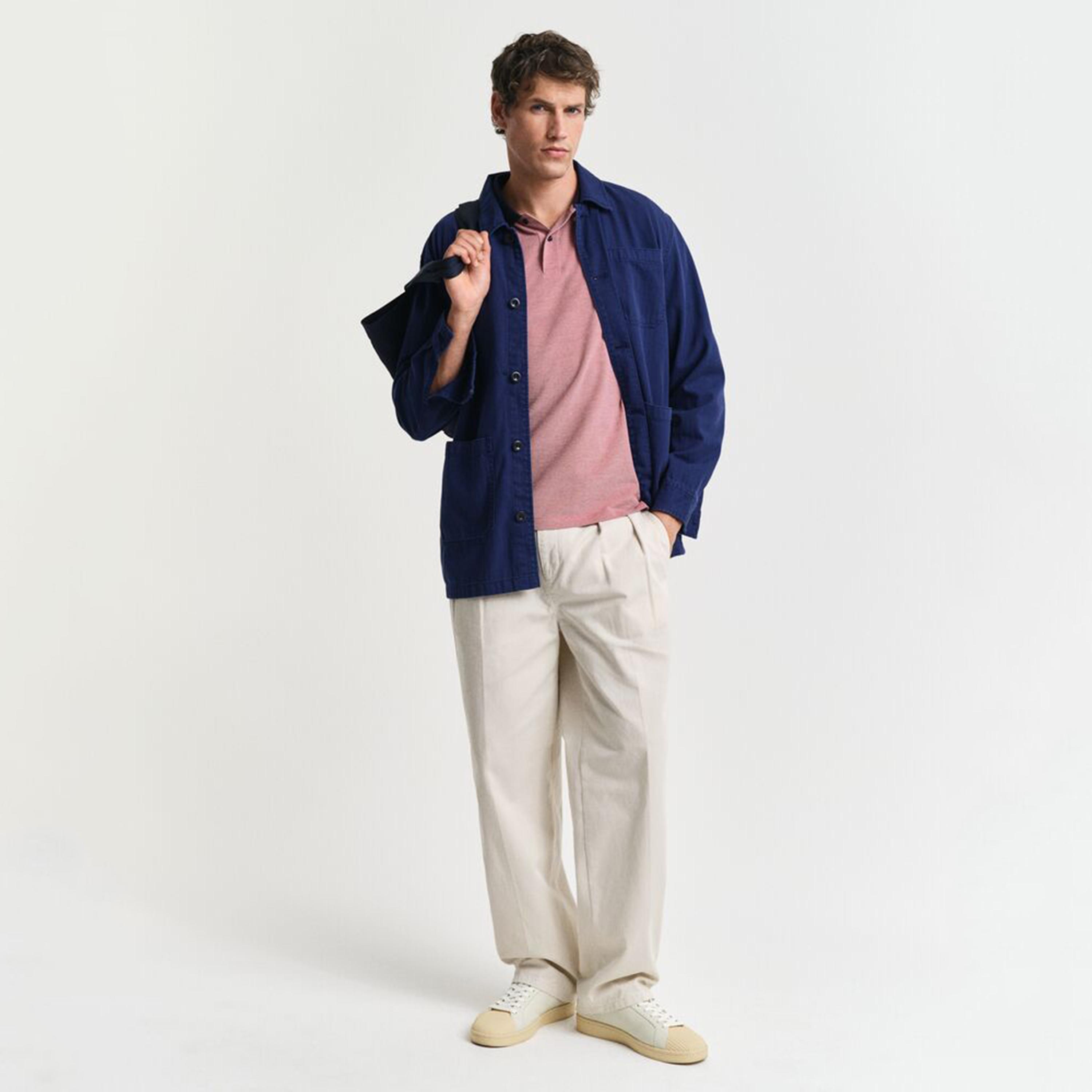 Gant Plain Collared Short Sleeves Men's Polo T-Shirt-men-clothing-tshirtsandpolos-polos-image-16